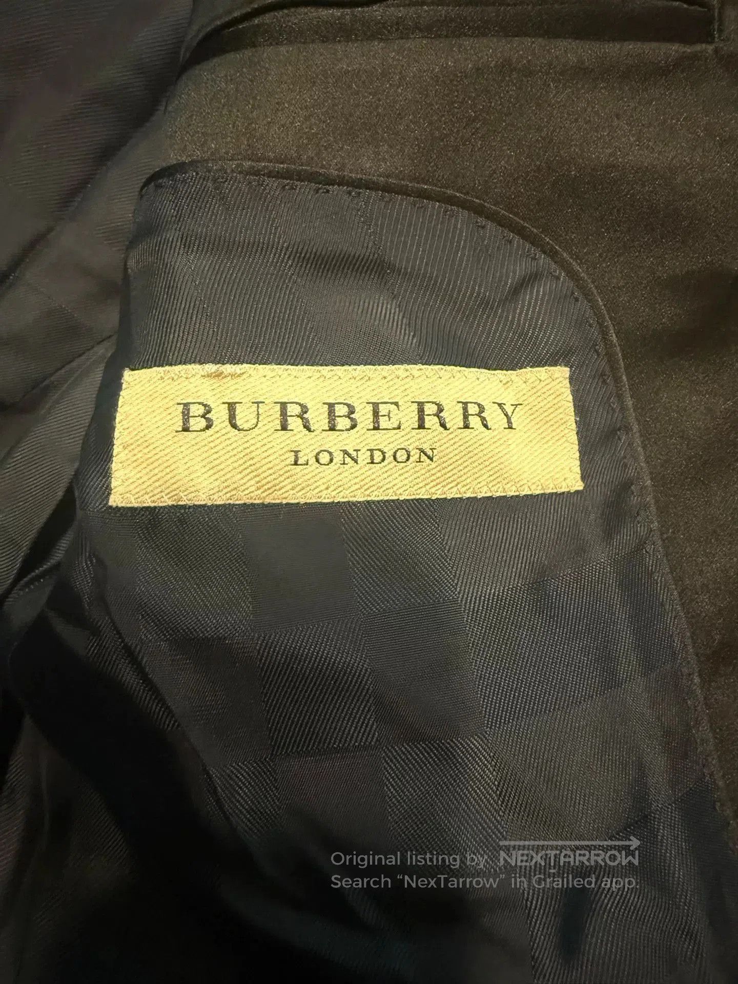 Burberry Burberry Velvet Suit Jacket. Size US M / EU 48-50 / 2 - 4 Thumbnail