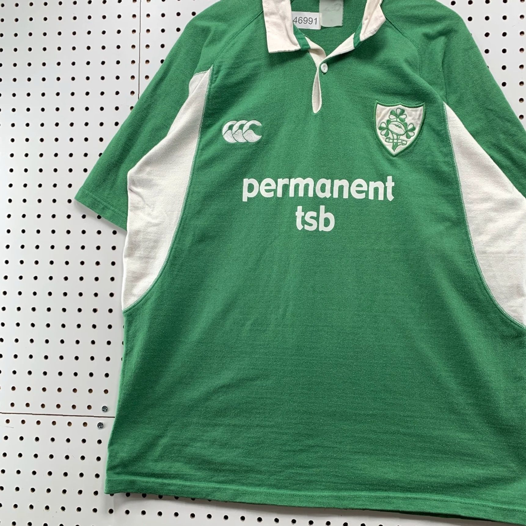 Vintage VINTAGE Canterbury Ireland Rugby Shirt Mens XL Green Embroidered 2005 Size US XL / EU 56 / 4 - 3 Thumbnail