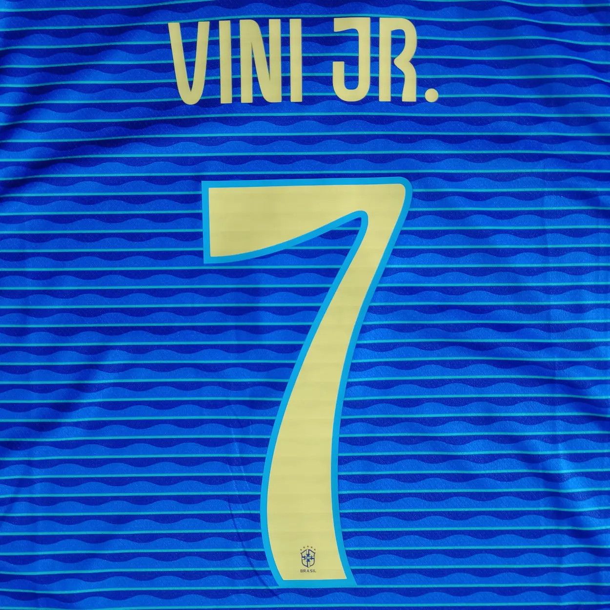 Nike Nike x Brazil 2024 Mario Zagallo #7 Vini Jr. Away Jersey Size US XL / EU 56 / 4 - 10 Thumbnail
