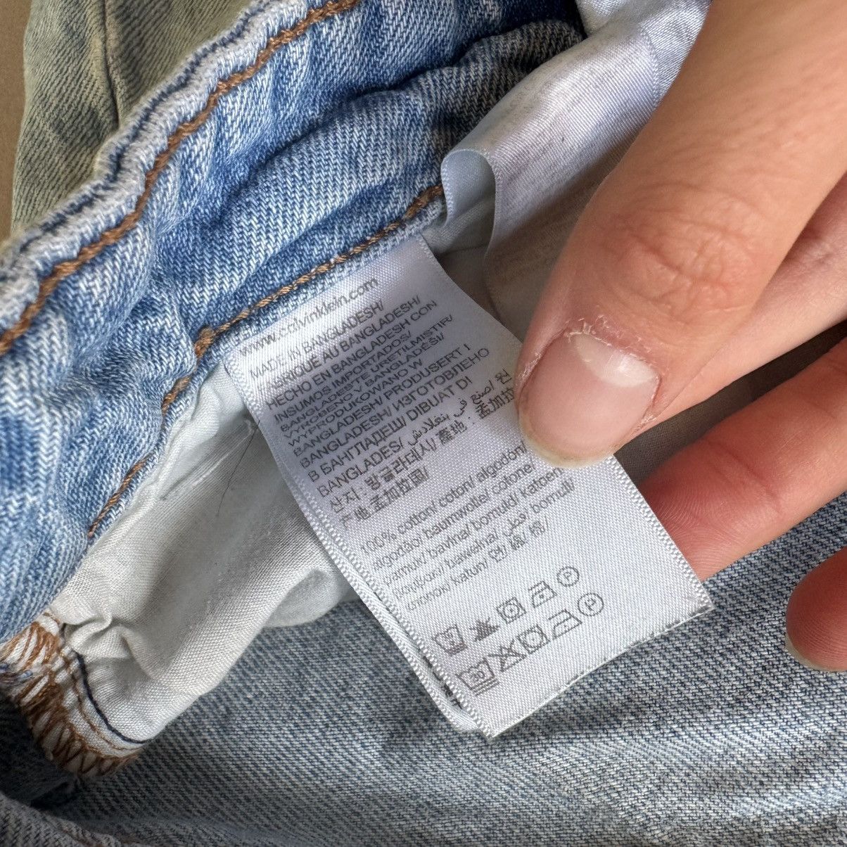 Calvin Klein Calvin Klein Slim Fit Stretch Jeans Size US 31 - 4 Thumbnail