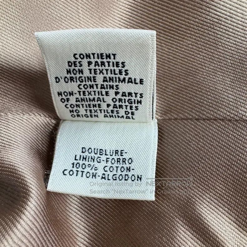 Hermes Hermes Striped Houndstooth Long Trench Coat with Hidden Bu Size XXS / US 00 / IT 34 - 5 Thumbnail