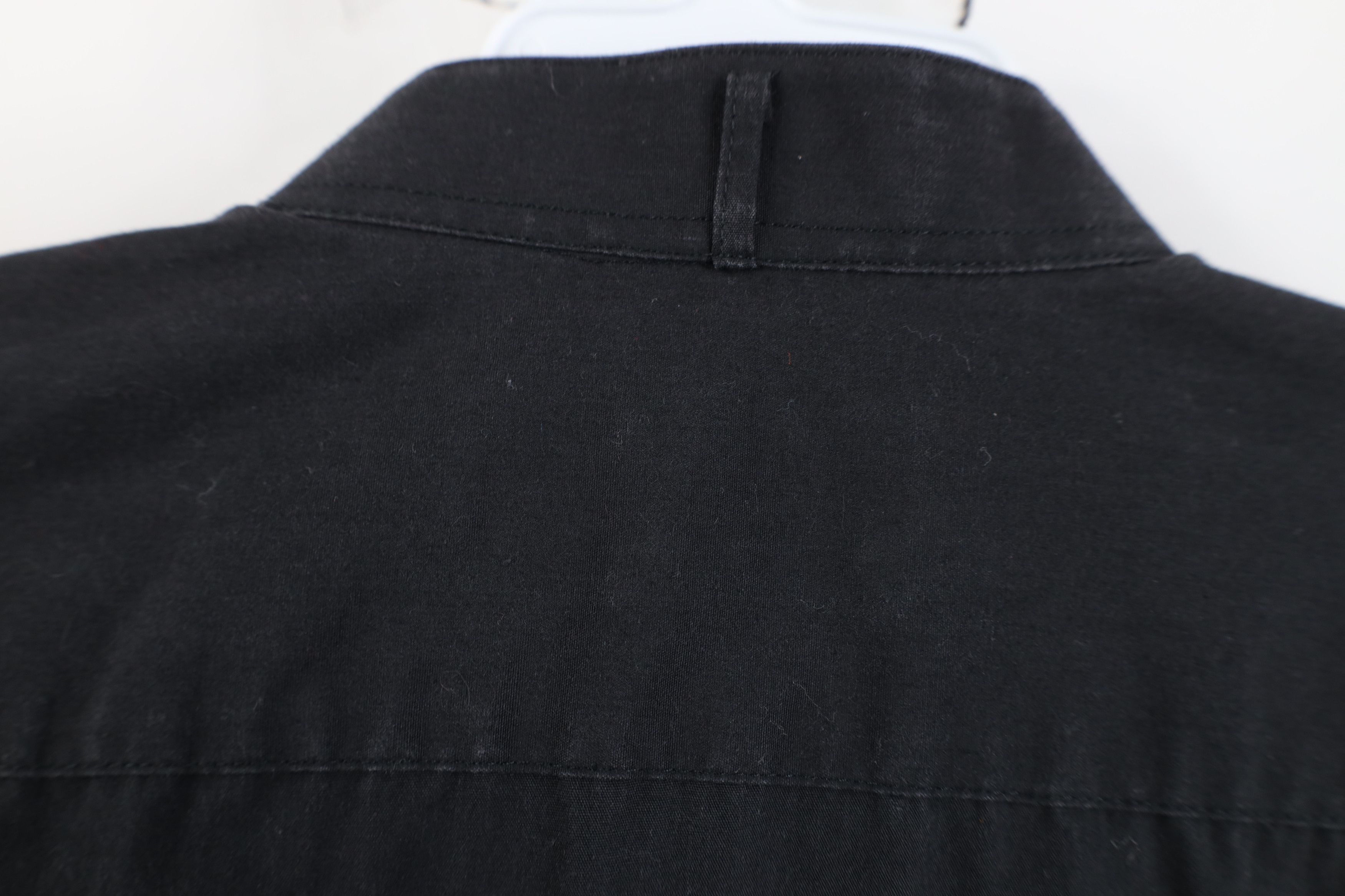 Vintage Vintage 90s Streetwear Formal Tuxedo Button Shirt Black Size US M / EU 48-50 / 2 - 9 Thumbnail