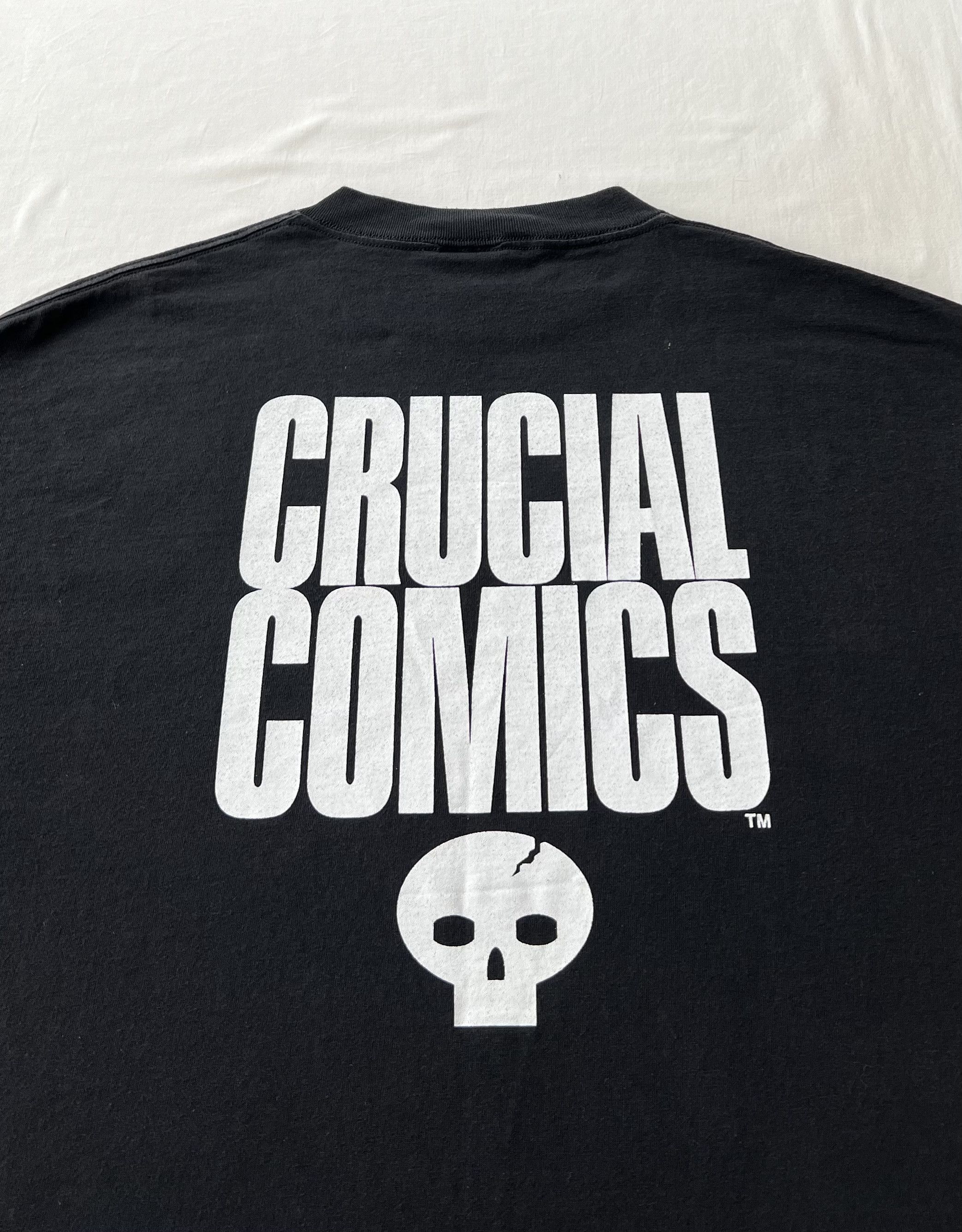 Vintage Vintage 1997 Rat Bastard Crucial Comics Cliff Galbraith Tee Size US XL / EU 56 / 4 - 12 Thumbnail