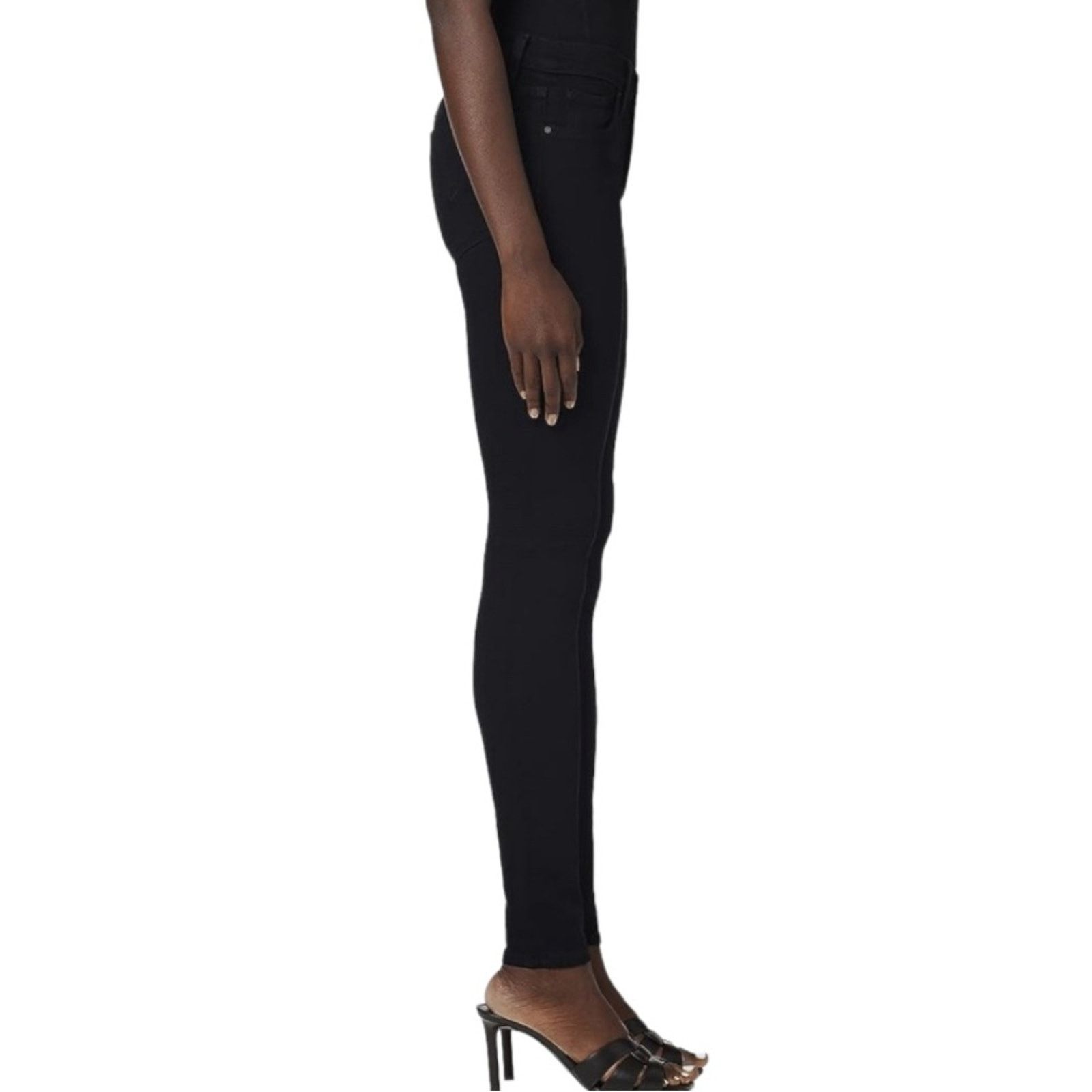 Hudson Hudson Black Skinny Jeans | Size 26 Size 26" / US 2 / IT 38 - 8 Thumbnail