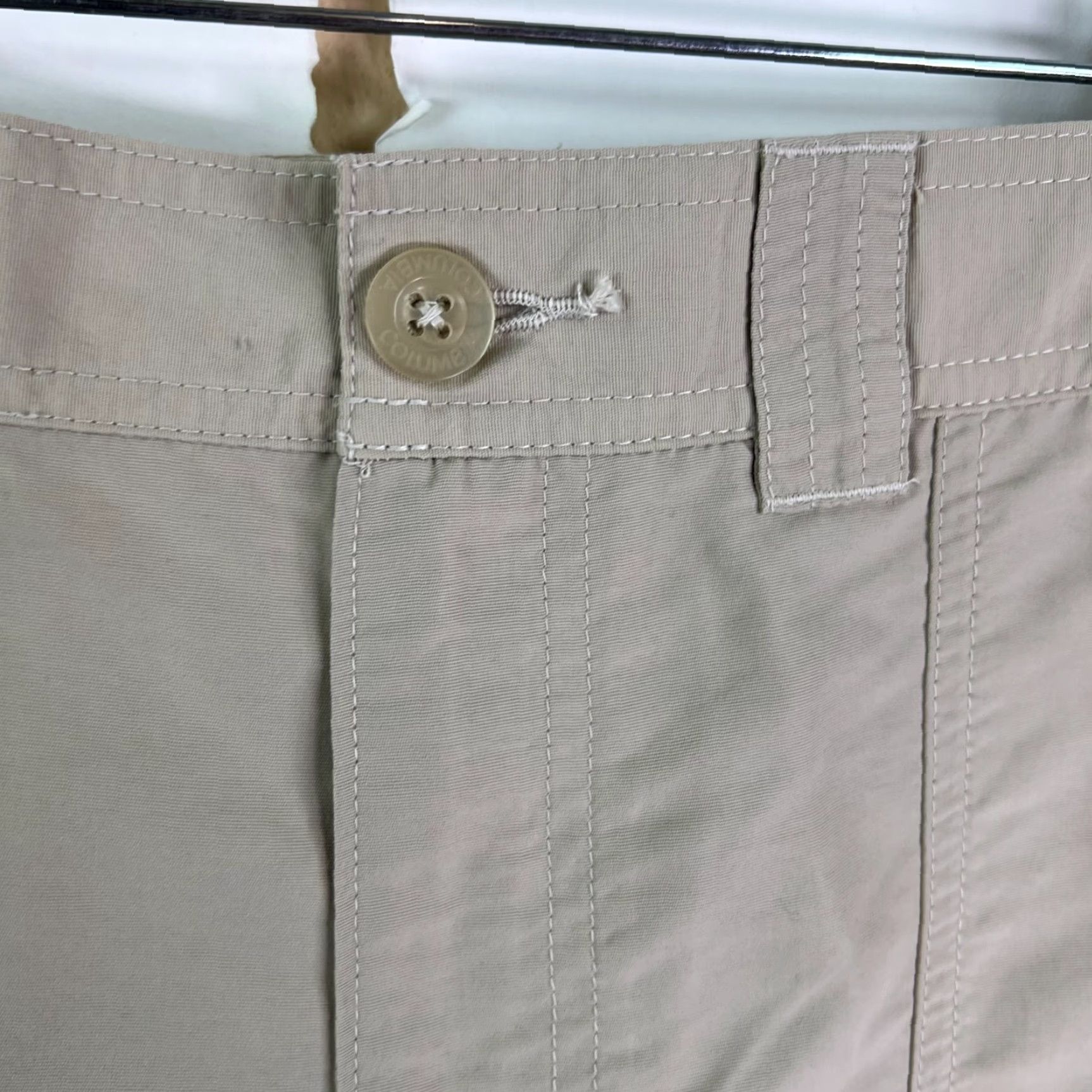 Vintage Columbia Cargo Outdoor Shorts Mens 40 Beige Size US 40 / EU 56 - 3 Thumbnail