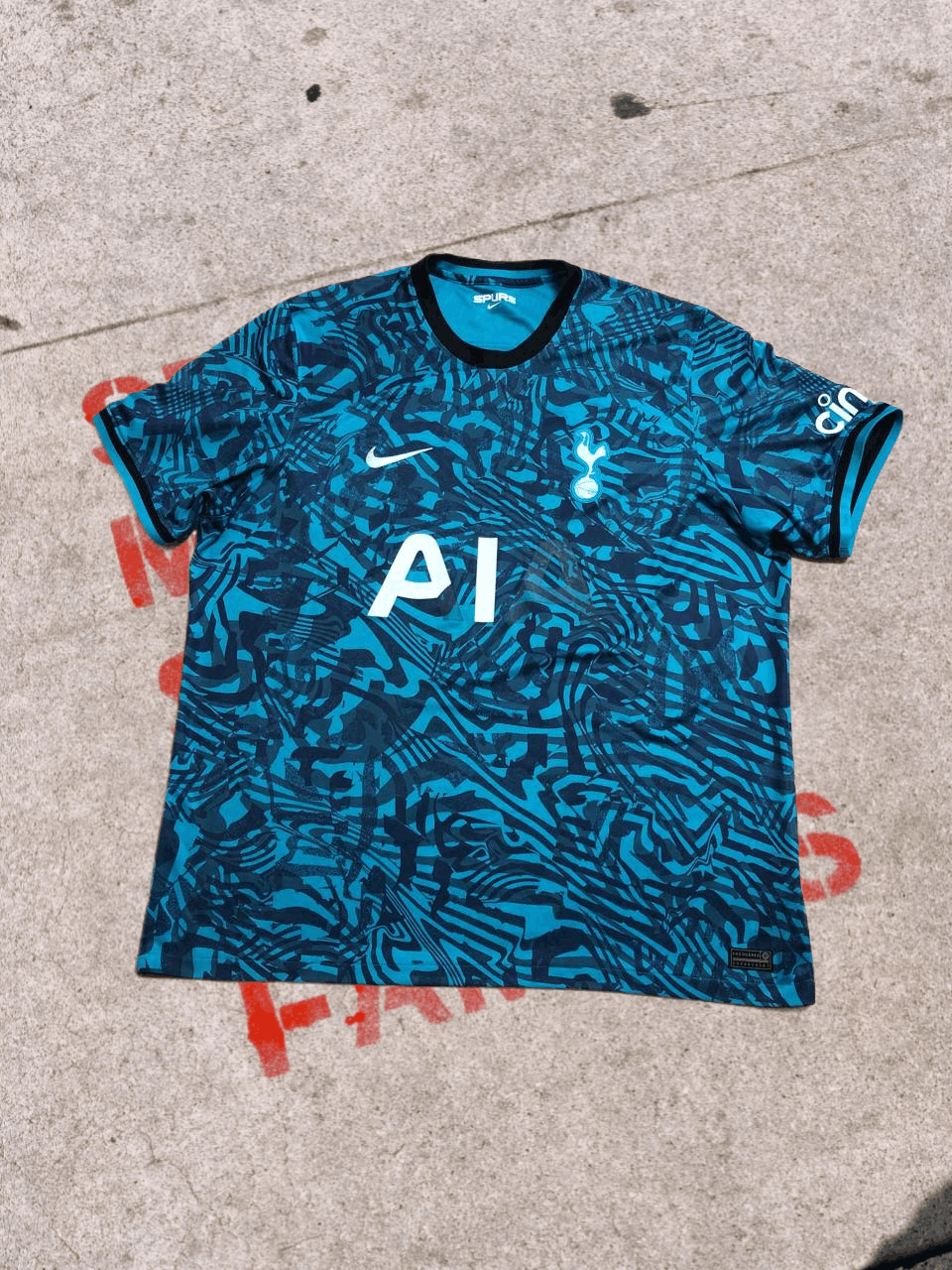 Nike TOTTENHAM HOTSPUR FOOTBALL SHIRT SOCCER JERSEY Size US XXL / EU 58 / 5 - 1 Thumbnail