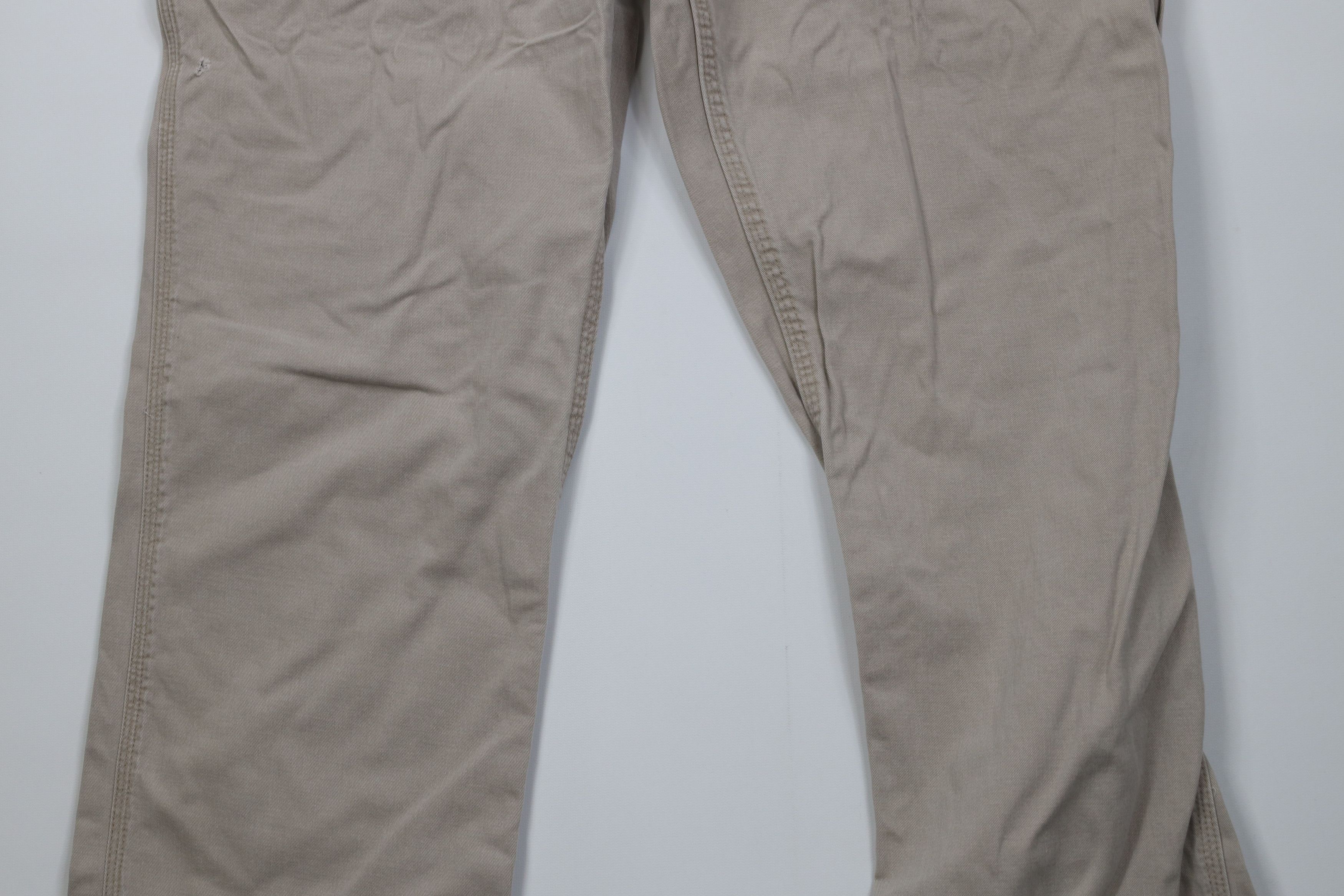 Carhartt Vintage Y2K Carhartt Wide Leg Dungaree Pants Workwear Beige Size US 38 / EU 54 - 3 Thumbnail