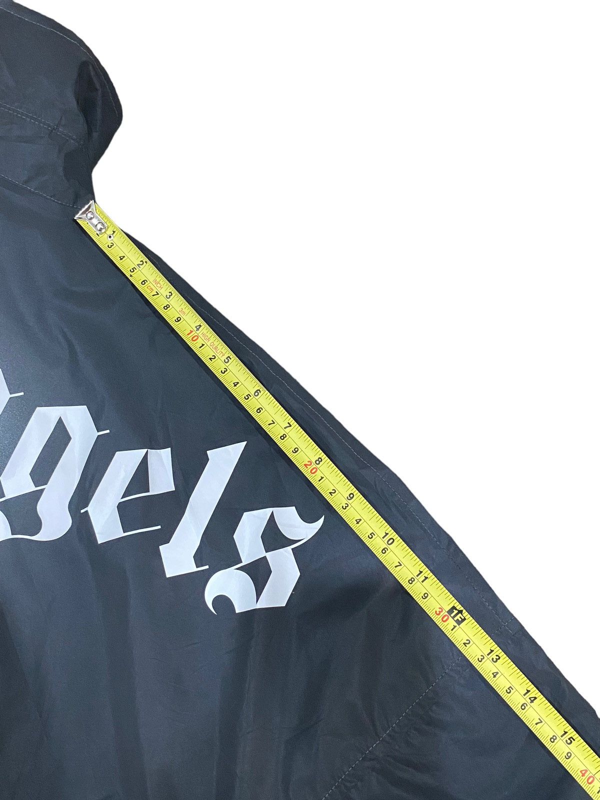 Palm Angels Rare Big Logo PALM ANGELS Long Jacket Button Shiny (M) Size US M / EU 48-50 / 2 - 22 Thumbnail
