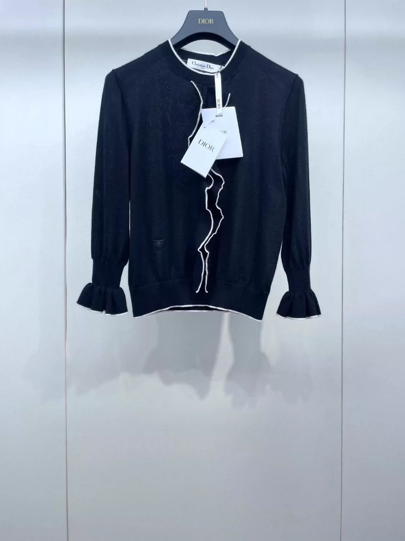Dior Dior Long sleeves with ruffles 2504-Nextarrow Size XS / US 0-2 / IT 36-38 - 1 Thumbnail