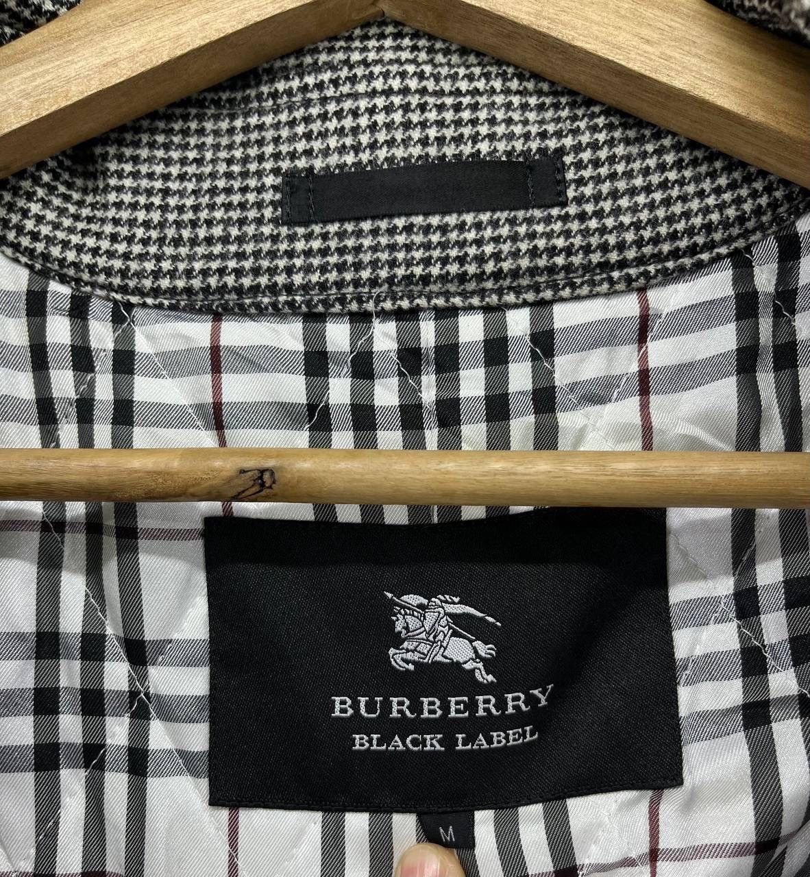 Burberry Vintage Burberry Black Label Trench Coats Wool Long Jacket Size M / US 6-8 / IT 42-44 - 8 Thumbnail