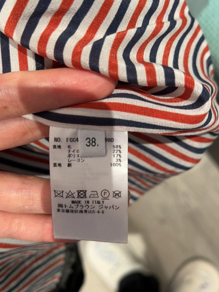 Thom Browne Thom Browne Black and white check wool skirt Size 25" / US 0 / IT 36 - 4 Thumbnail
