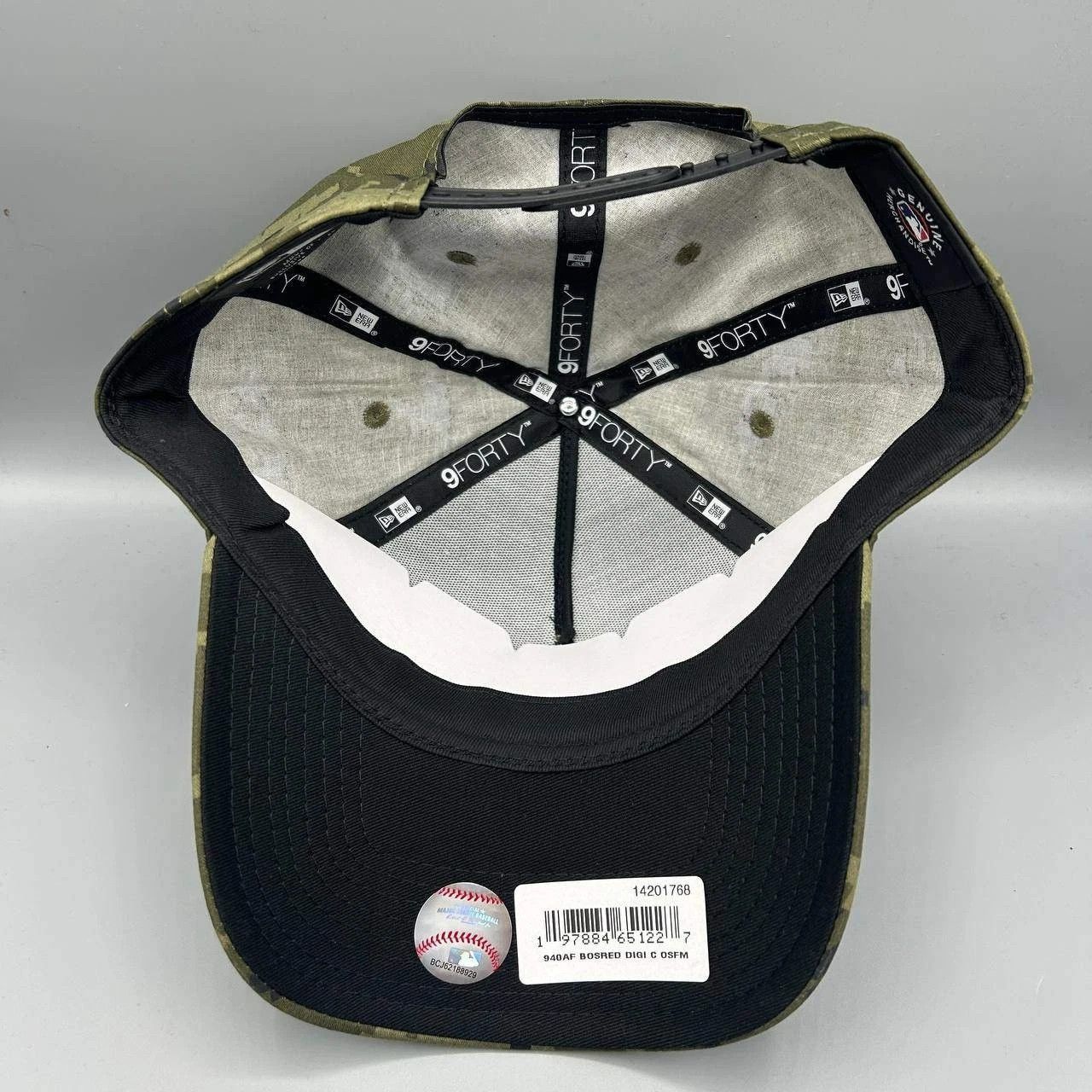 New Era Boston Red Sox Hat Men Camo Snap Back Cap Cotton A-Frame New Size ONE SIZE - 2 Thumbnail