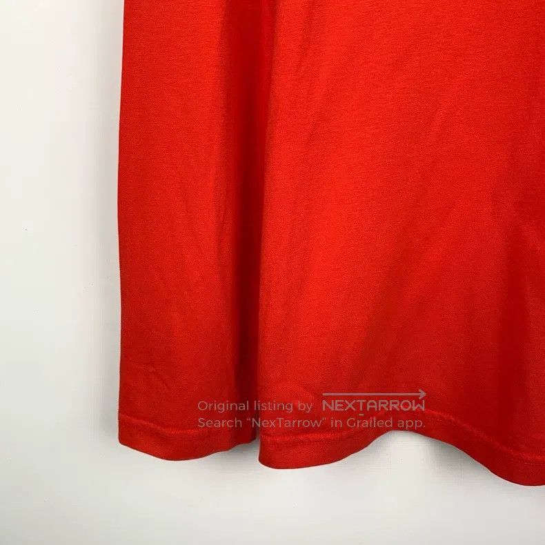Balenciaga Balenciaga Red Logo Letter Big Collar Semi-Zip Cotton Long Size US L / EU 52-54 / 3 - 4 Thumbnail