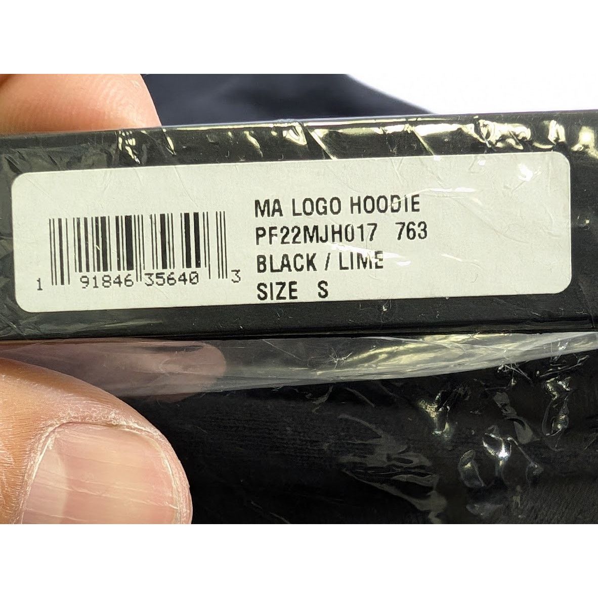 Amiri o1rshd1 Q:2 / MA Logo Hoodie in Black/Lime Size US S / EU 44-46 / 1 - 22 Thumbnail