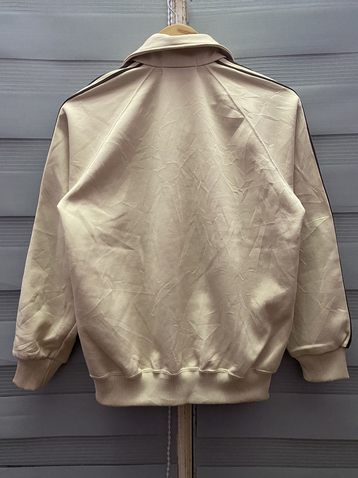 Vintage Vintage 90s Sportwear Tracktop Travis Cream/Brown Size US M / EU 48-50 / 2 - 5 Thumbnail