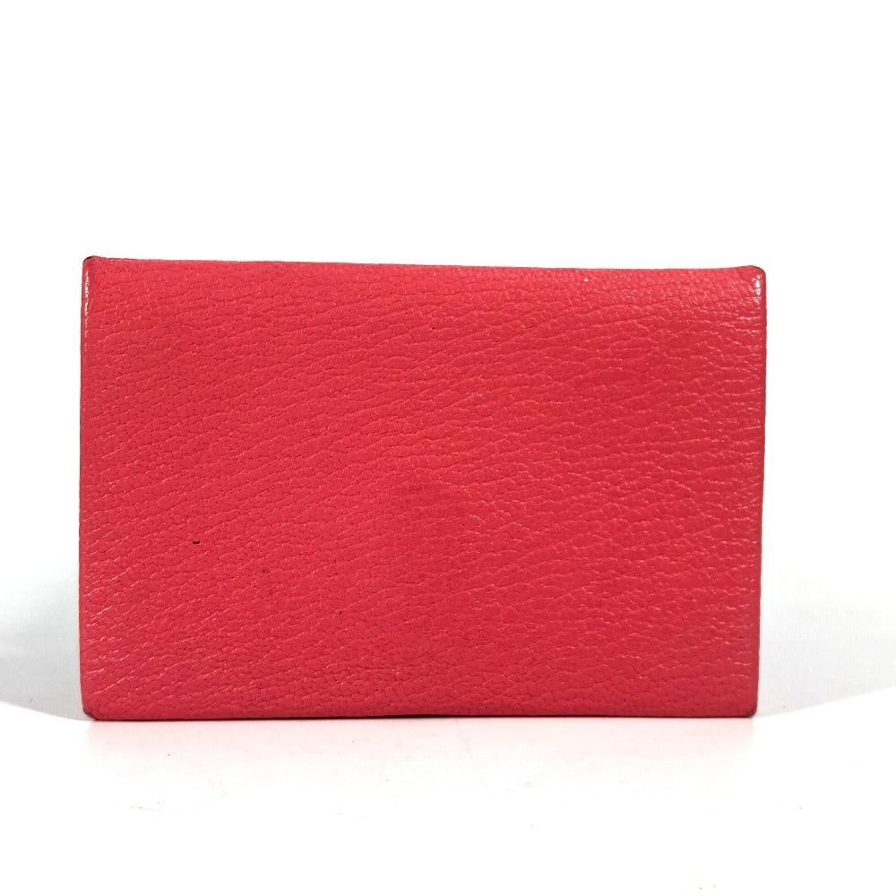 Hermes Hermes Calvi. Holder For A Season Ticket Card Case Chevre Unisex Pink Size ONE SIZE - 1 Thumbnail