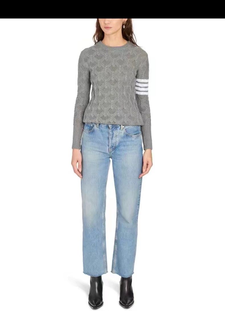 Thom Browne Thom Browne Round collar sweater Size S / US 4 / IT 40 - 2 Thumbnail