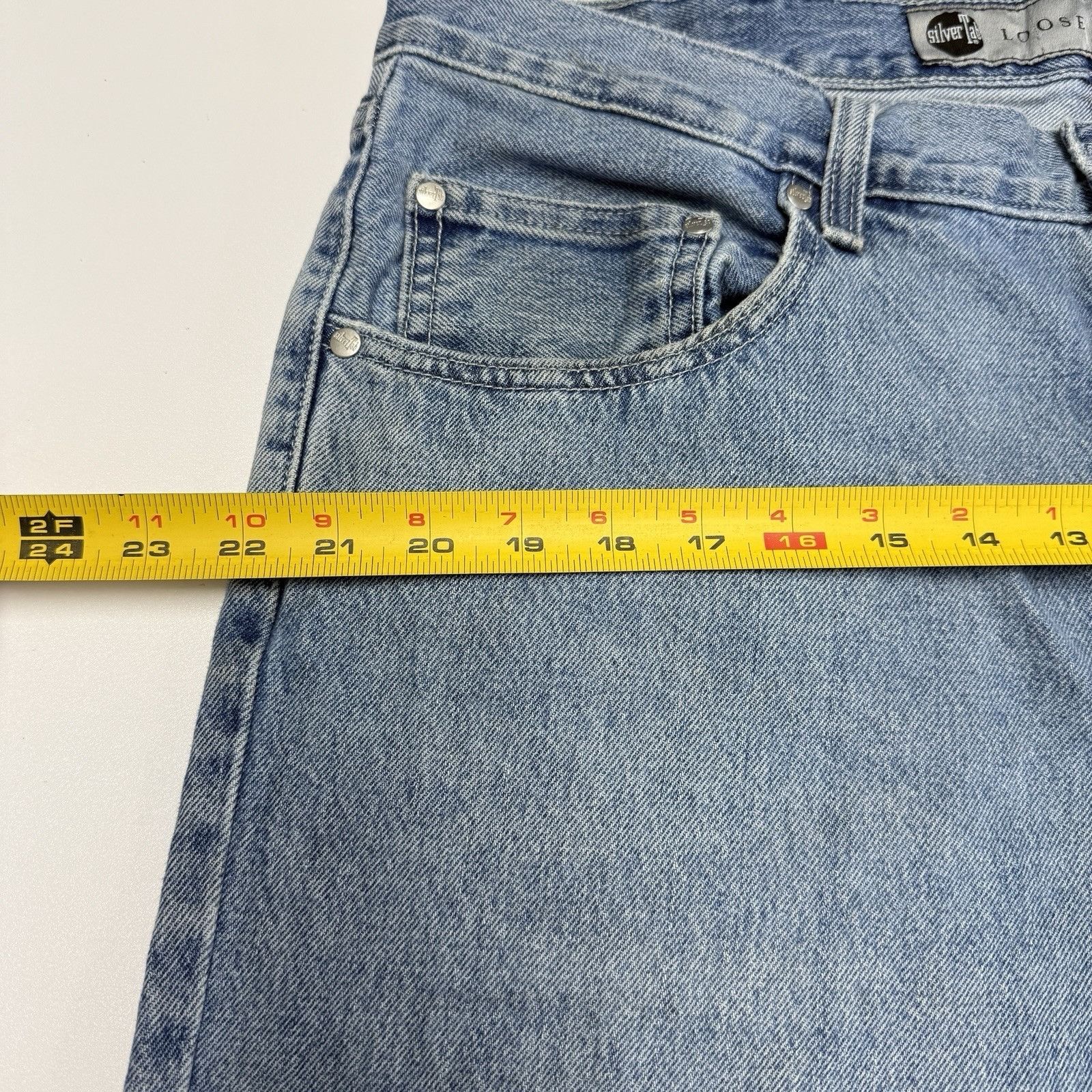 Levi's Vintage Levis Silvertabs Loose Fit Jeans Mens 38x32 Baggy Size US 38 / EU 54 - 15 Thumbnail