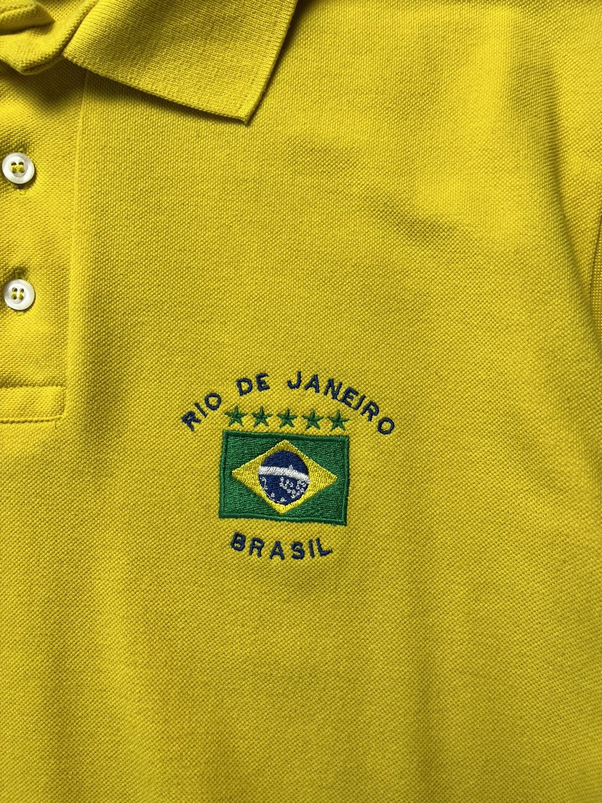 Vintage Vintage Brazil Polo Retro shirt Rare Jersey Size US M / EU 48-50 / 2 - 8 Thumbnail