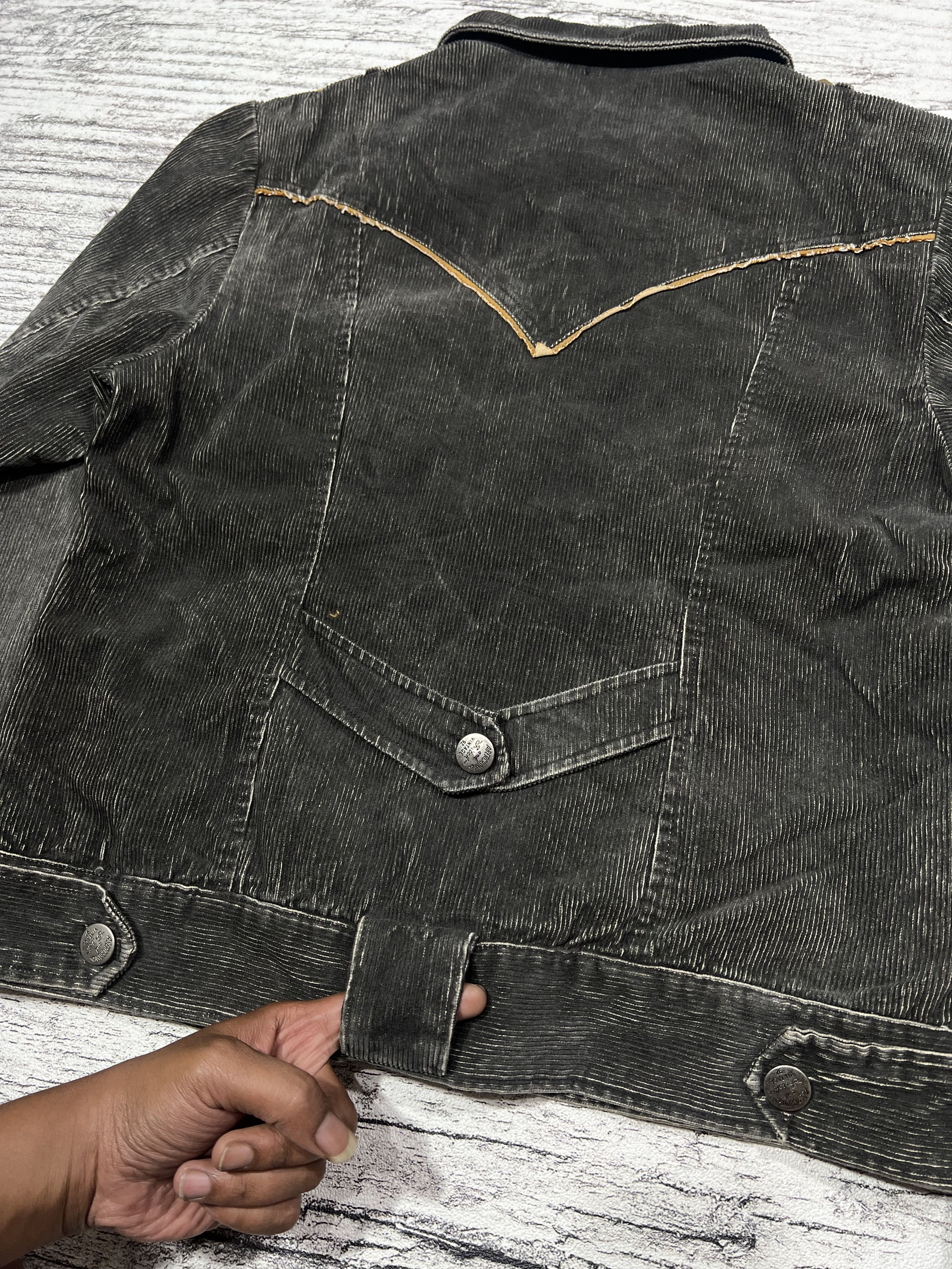 Japanese Brand 2000s Yohji Yamamoto Y-3 Patch Corduroy y2k Lgb Ifsixwasnine Size US M / EU 48-50 / 2 - 4 Thumbnail