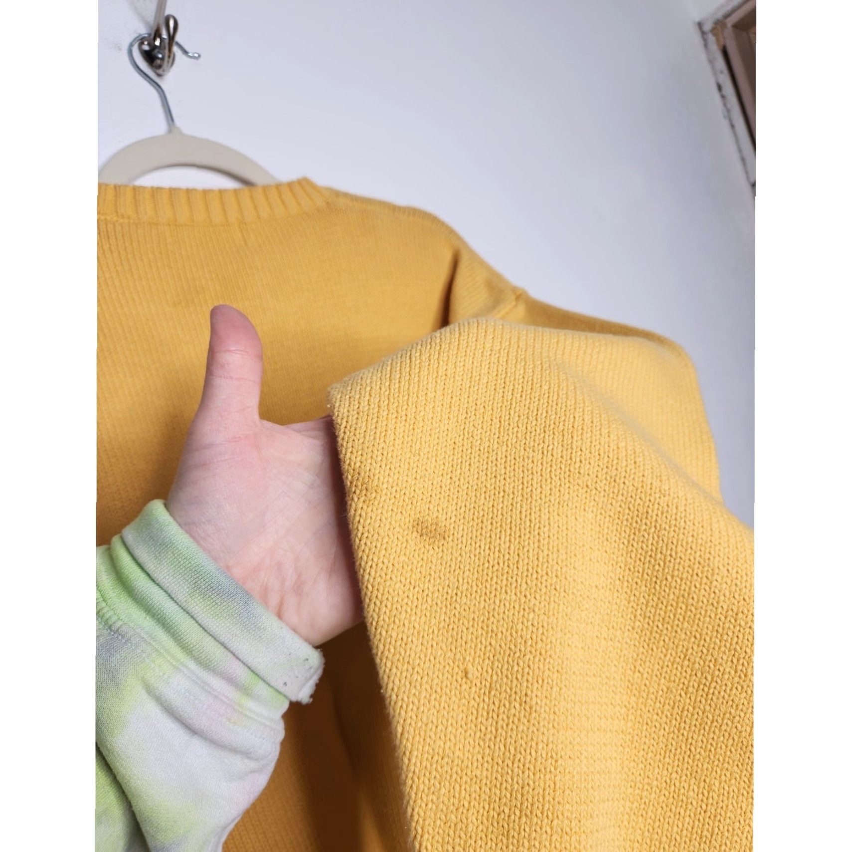 Vintage VINTAGE St. Johns Bay Butter Yellow Knit Sweater Crewneck XL Unisex Adults Pullover Cottagecore Men Women Boys Girls Size US XL / EU 56 / 4 - 7 Thumbnail