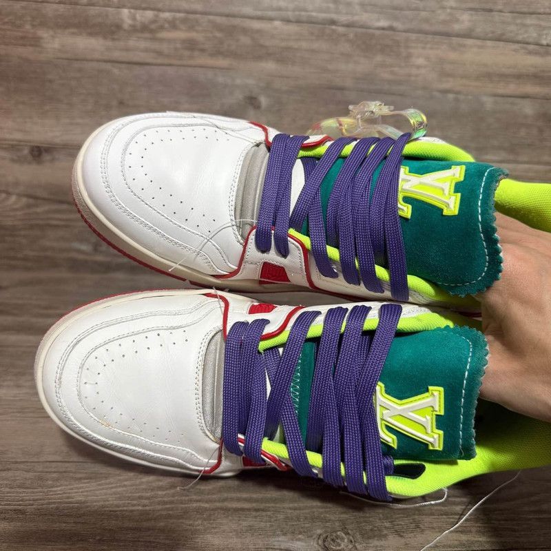 Louis Vuitton Louis Vuitton Upcycling Trainer Low Top Sneakers -2508 Size US 8 / EU 41 - 6 Thumbnail
