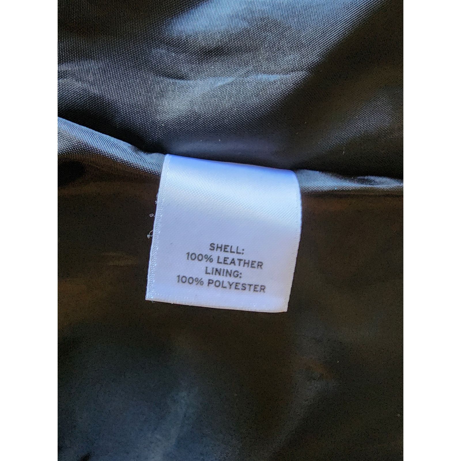 Nordstrom Halogen Genuine Leather Jacket M Tiered Ruffle Peplum Moto Size M / US 6-8 / IT 42-44 - 4 Thumbnail