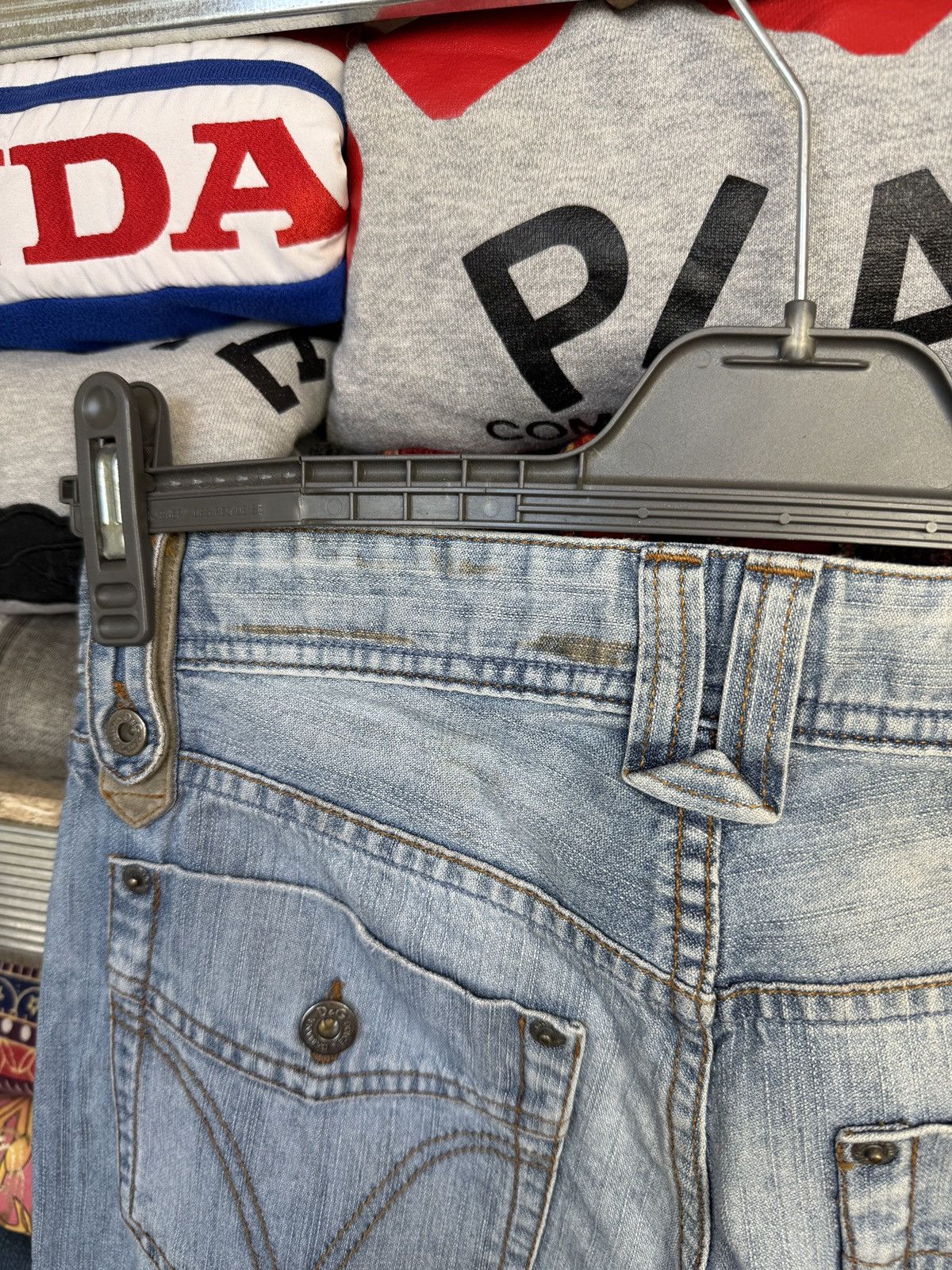 Dolce & Gabbana Crazy Y2K Vintage 90s Dolce&Gabanna Denim Jeans Size US 30 / EU 46 - 19 Thumbnail