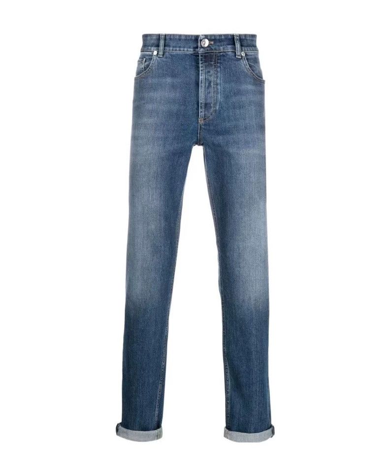 Brunello Cucinelli Brunello Cucinelli Classic Five-Pocket Jeans Size US 31 - 1 Thumbnail