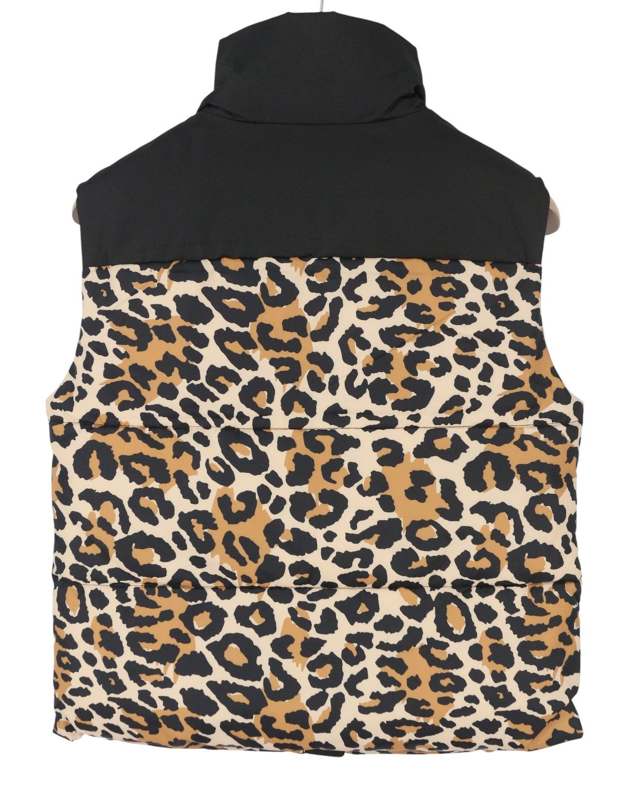 Other MAJA HIGH NECK EU40 Black Leopard Quilted Padded 88060 Size L / US 10 / IT 46 - 5 Thumbnail