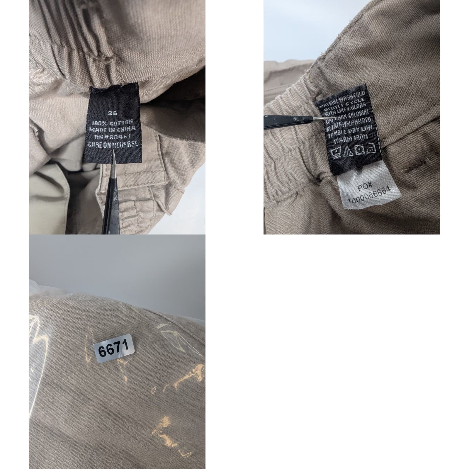 Etro Guide Gear Cargo Shorts Men Beige Hiking Cargo Pocket 36 Canvas Cotton Regular Front Belt Loops Outdoor Vintage? No Size US 36 / EU 52 - 8 Thumbnail
