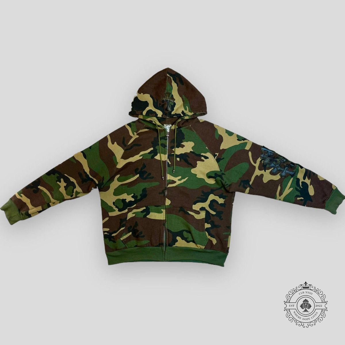Casquette Trucker Chrome Hearts Camouflage - The Heroes Project - Taille Unique - Neuf Avec étiquette