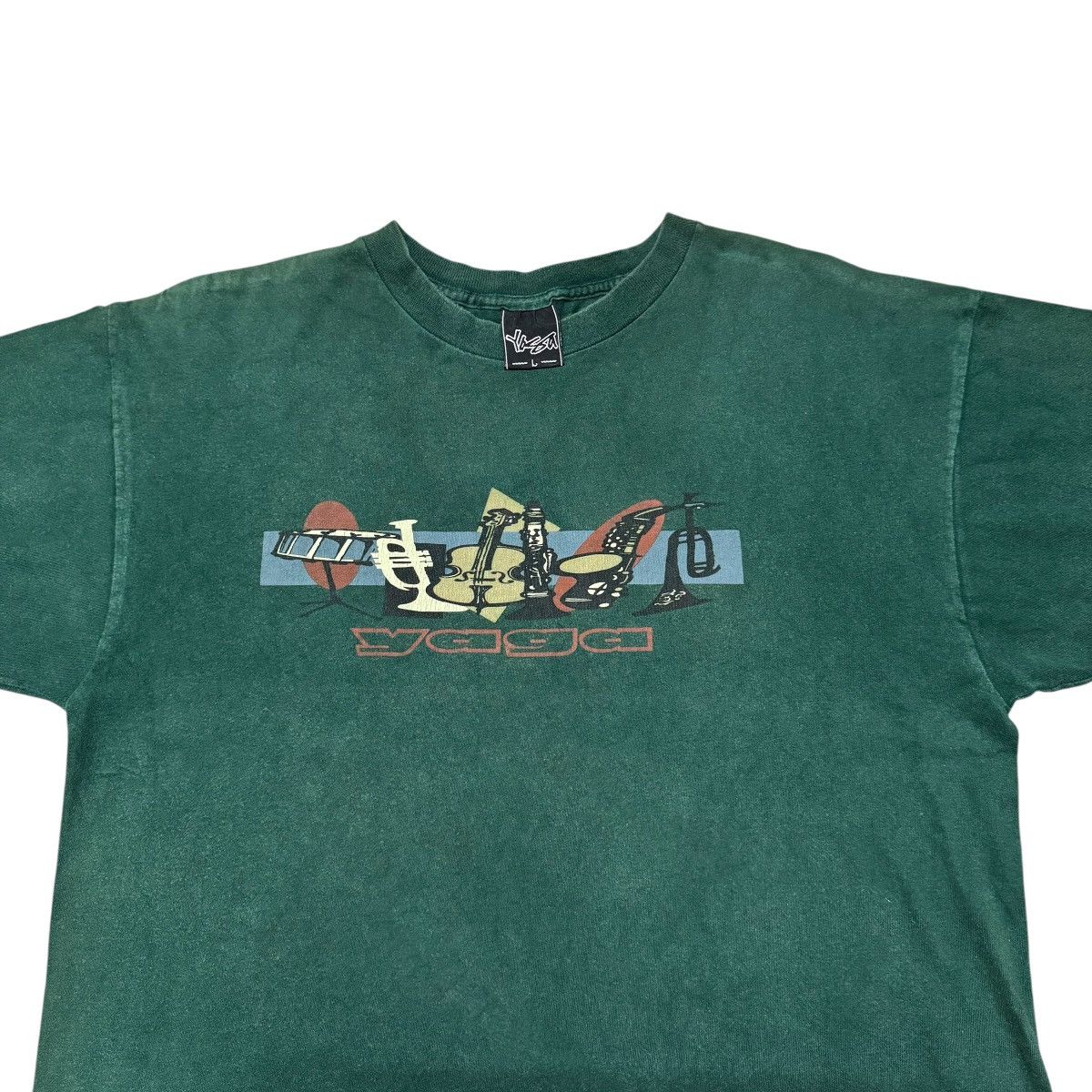 Vintage Vintage 90s YAGA Skateboards Shirt Size US L / EU 52-54 / 3 - 5 Thumbnail