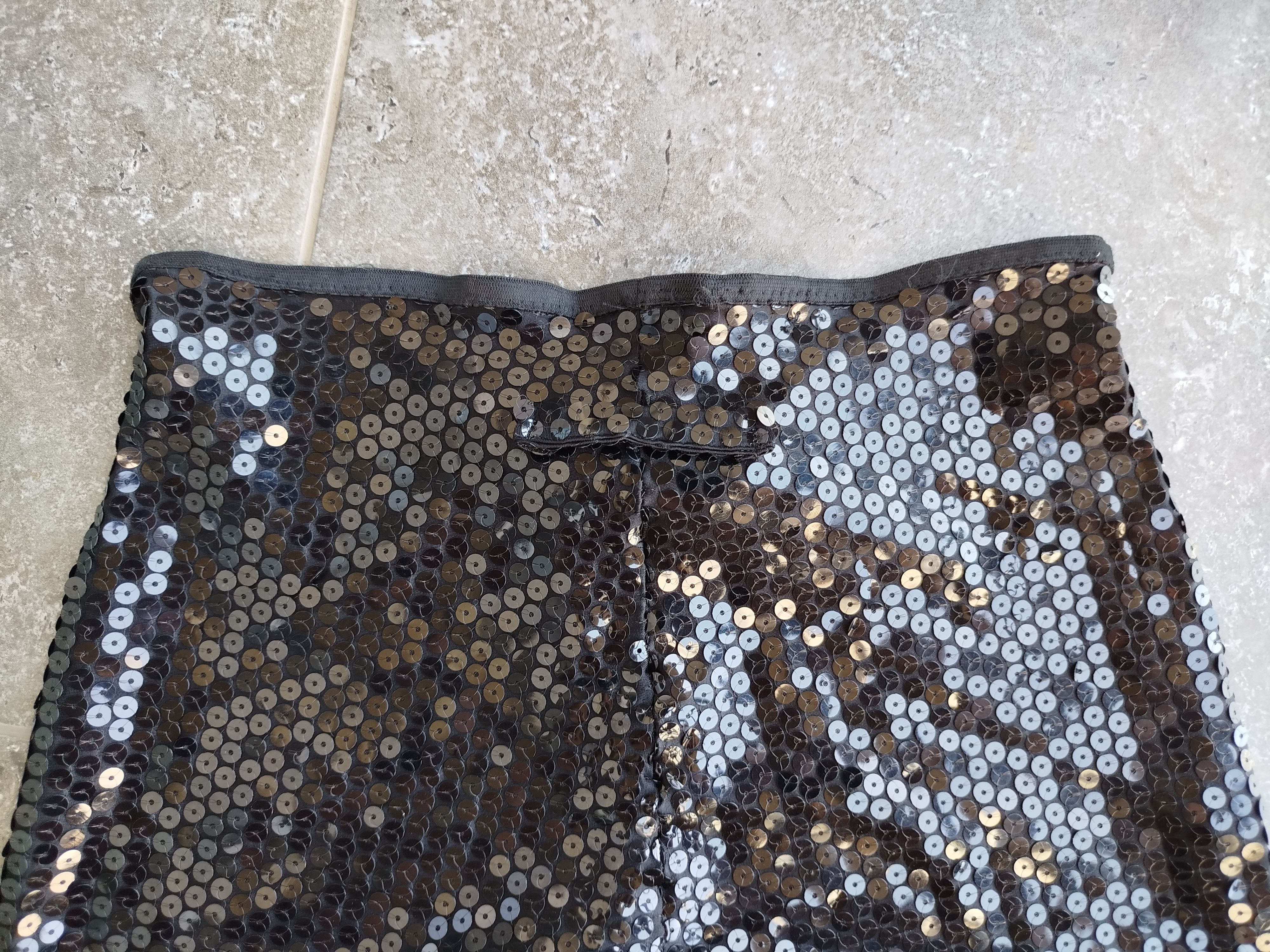 Jean Paul Gaultier Vintage Pants Leggings Sequin Stirrup 90s Size 42 Size 28" / US 6 / IT 42 - 9 Thumbnail