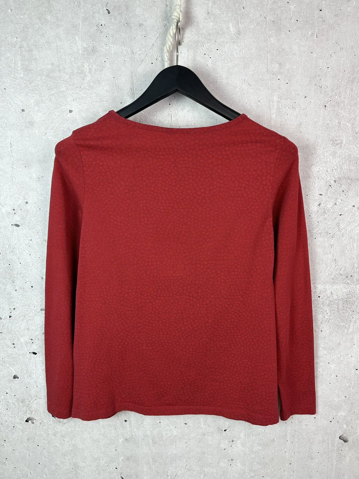 Marimekko Marimekko Red Polka Dot Long Sleeve Women’s Cotton Jumper Size L / US 10 / IT 46 - 7 Thumbnail