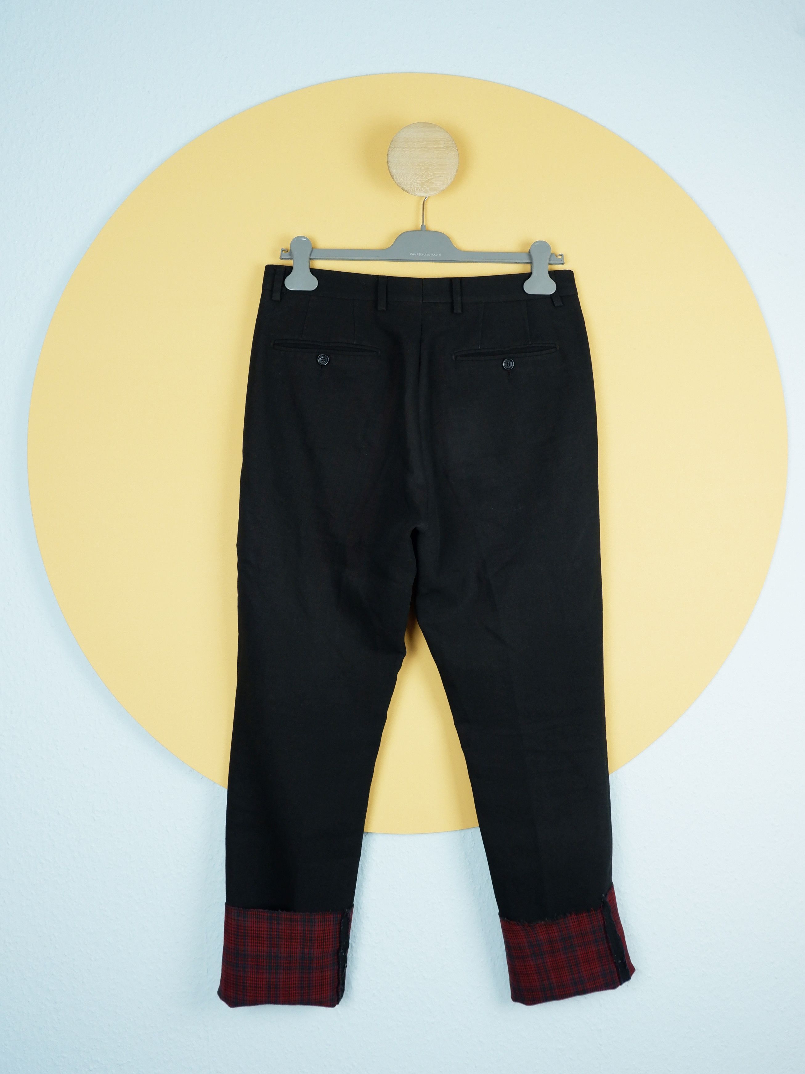 Raf Simons Best price! Raf Simons double face wool checked pants Size US 30 / EU 46 - 5 Thumbnail