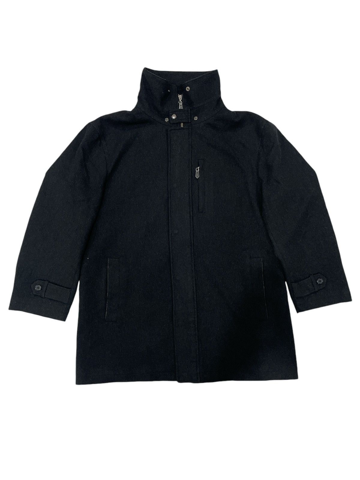 Japanese Brand SISSY by KANSAI YAMAMOTO Wool Long Coat Size US L / EU 52-54 / 3 - 1 Thumbnail