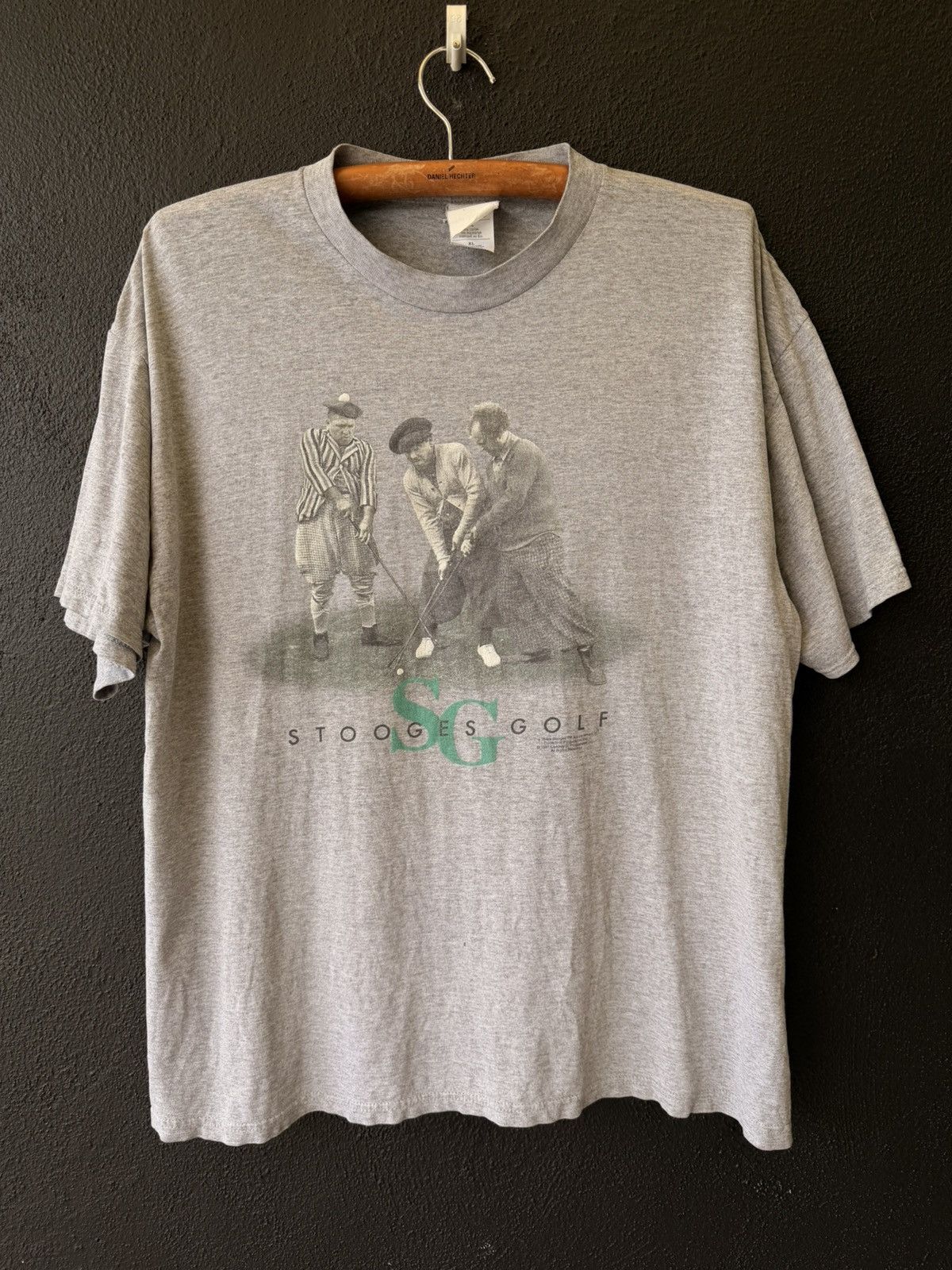 Vintage Vintage 1997 The Three Stooges "Stooges Golf" T-Shirt Size US XL / EU 56 / 4 - 1 Thumbnail