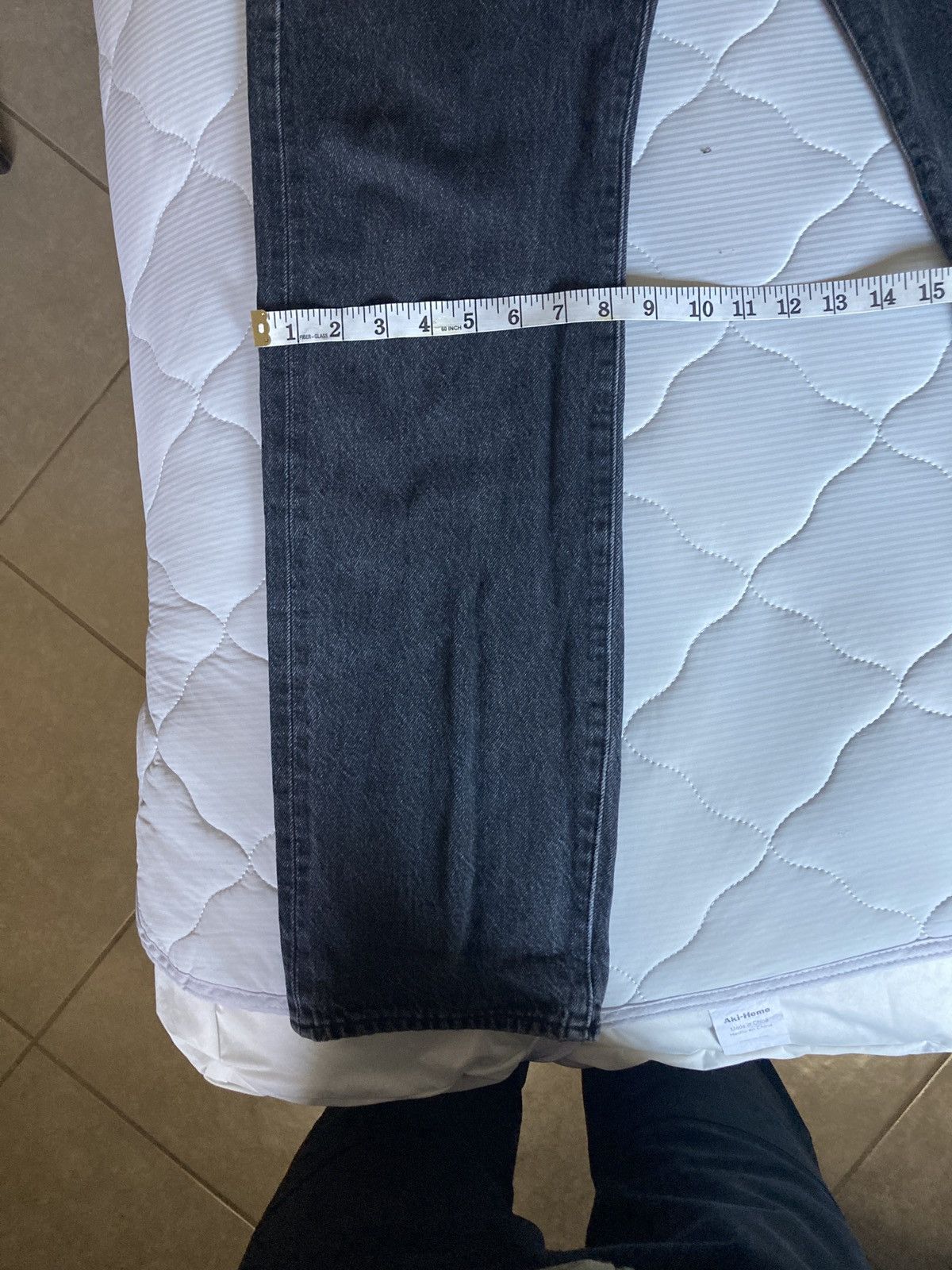 Levi's Levis Made & Crafted 501 Black Stonewash jeans Size US 32 / EU 48 - 10 Thumbnail