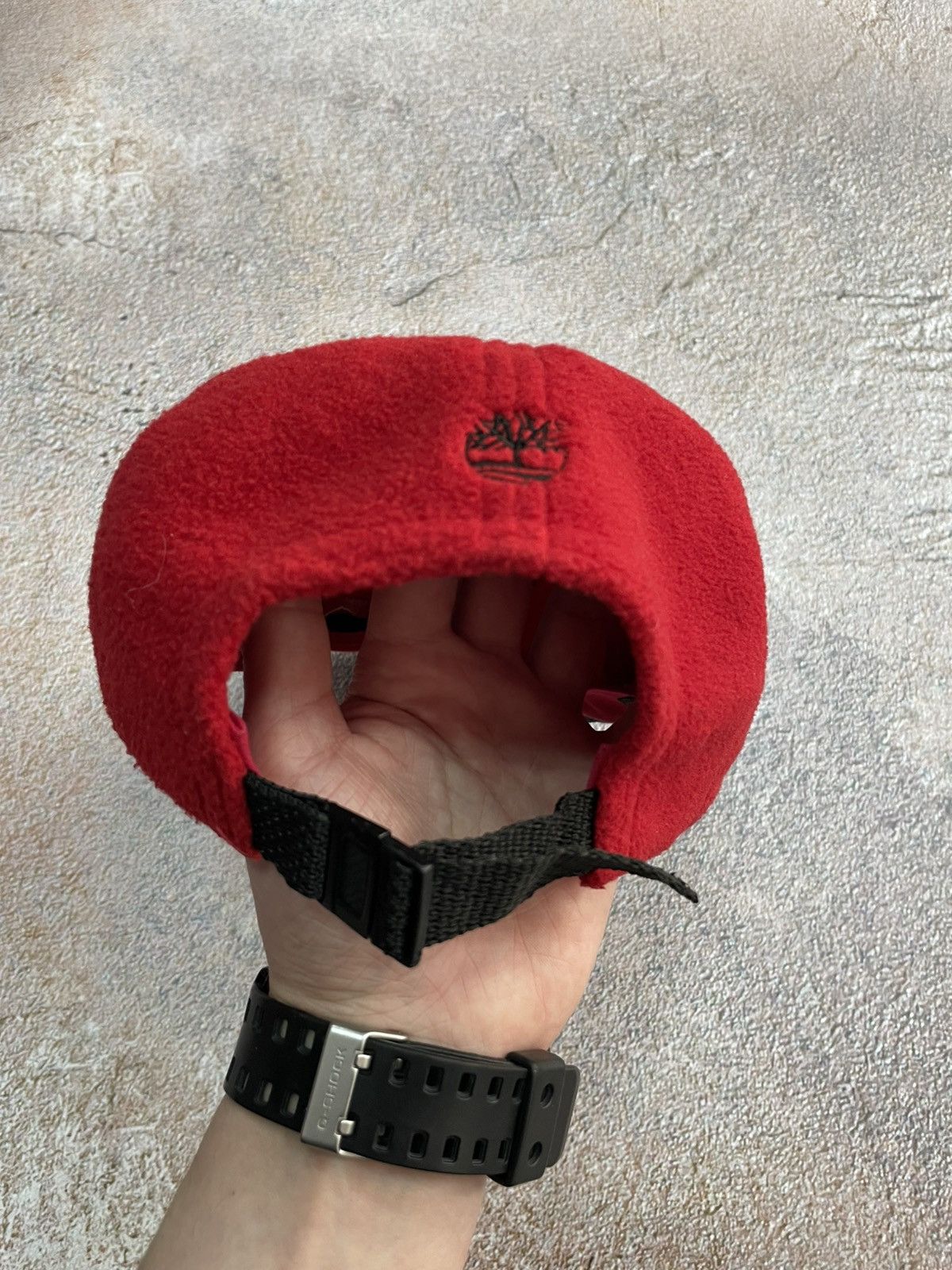Timberland Vintage Timberland Center Logo Fleece Cap Made in USA Size ONE SIZE - 6 Thumbnail