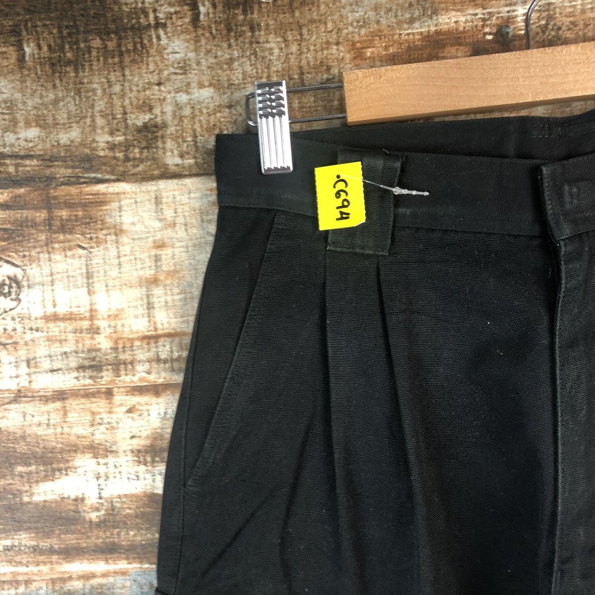 Japanese Brand DL Japanese Brand Black Cargo Multipocket Pants #C694 Size US 28 / EU 44 - 7 Thumbnail