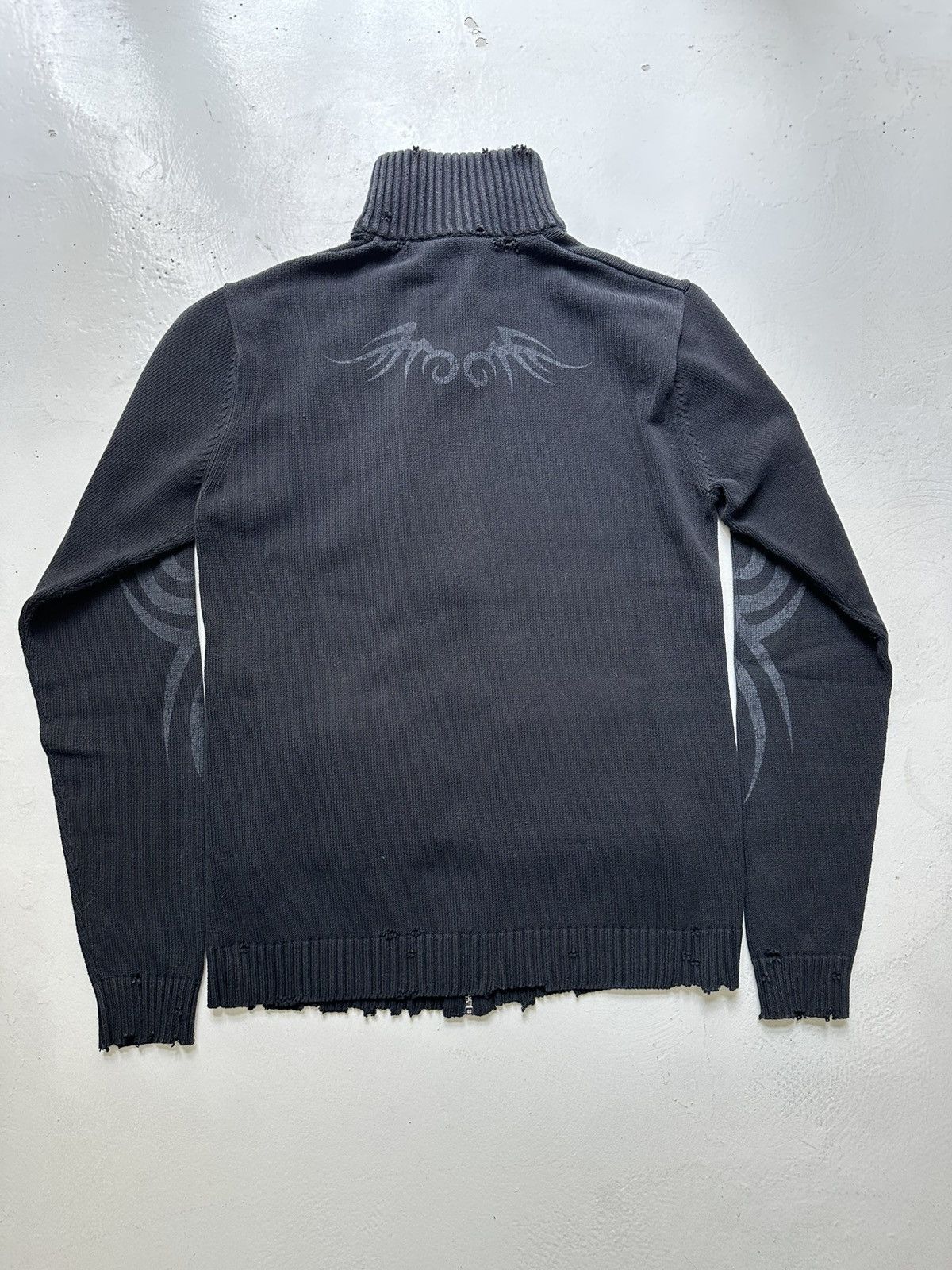Balenciaga Y2K Zip-Up Cardigan | Grailed