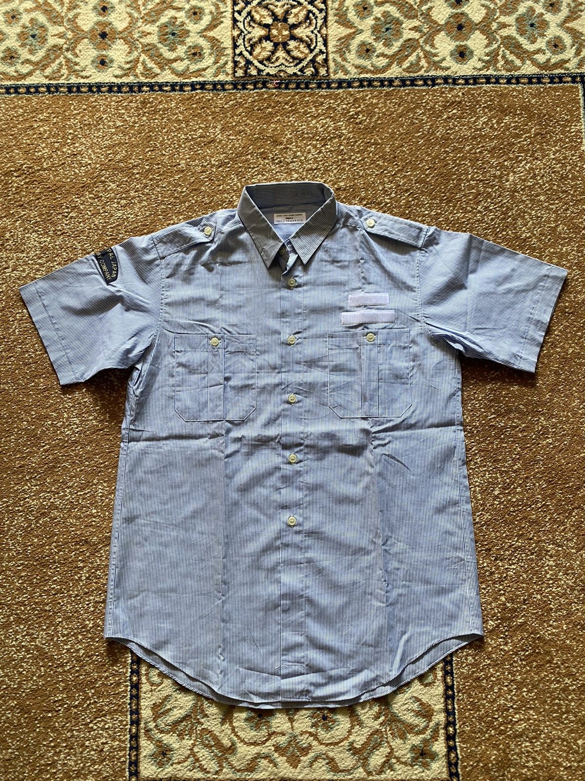 Yohji Yamamoto Vintage Yohji Yamamoto Plaid Striped Shirt Size US M / EU 48-50 / 2 - 1 Thumbnail