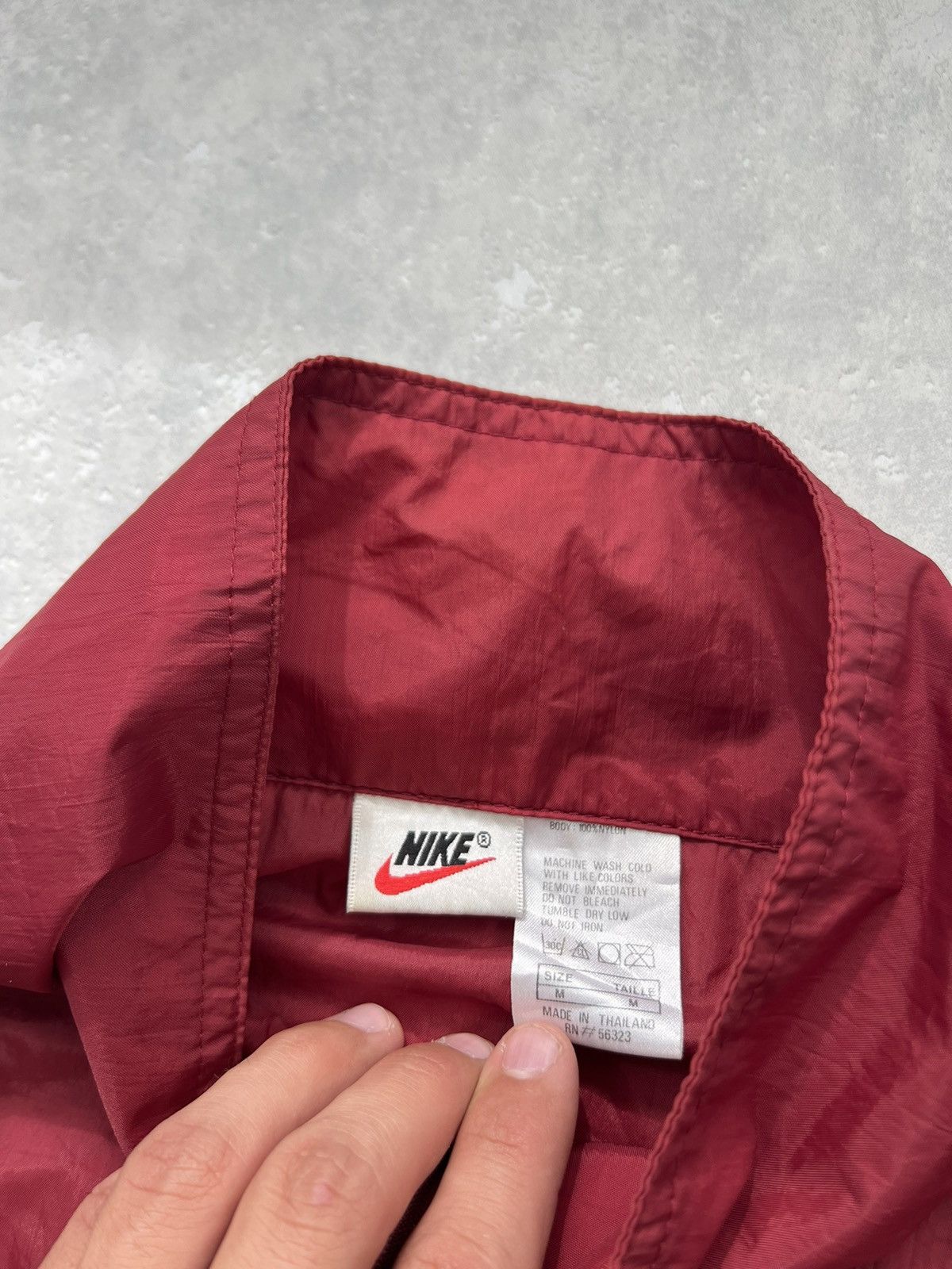 Nike 00's NIKE RETRO RARE SWOOSH LOGO TRACK JACKET Y2K Size US M / EU 48-50 / 2 - 6 Thumbnail