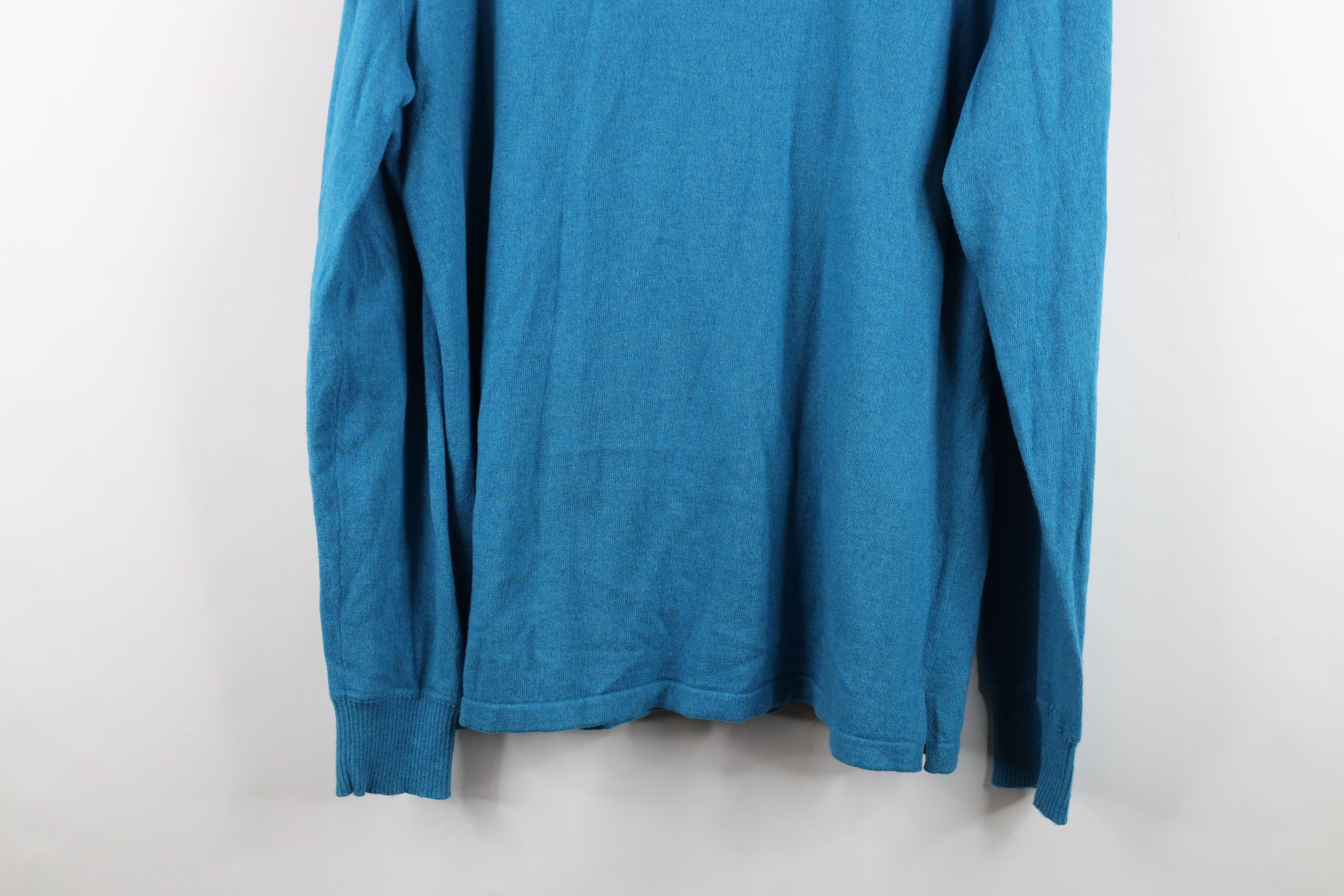 The North Face Vintage The North Face Wool Blend Knit Half Zip Sweater Size US L / EU 52-54 / 3 - 12 Thumbnail