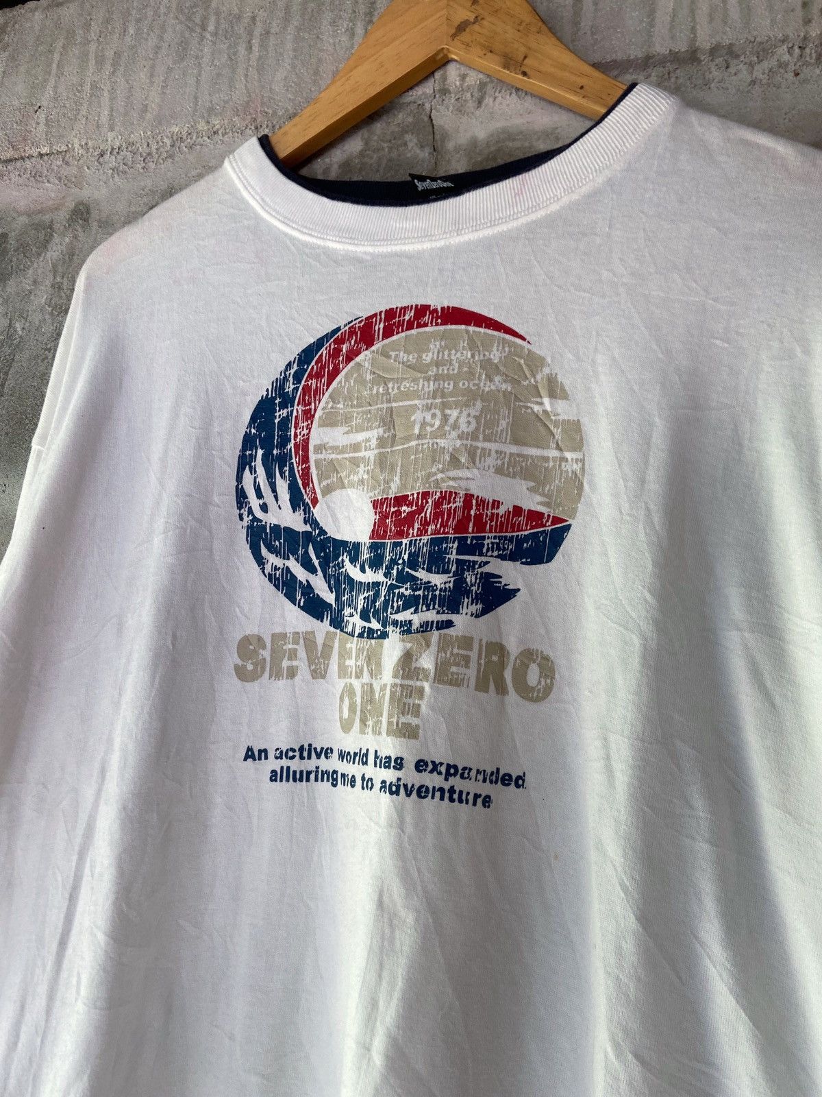 Japanese Brand WORLD HAS EXPANDED ALLURING ME TO ADVENTURE LONG SLEEVE Size US M / EU 48-50 / 2 - 4 Thumbnail