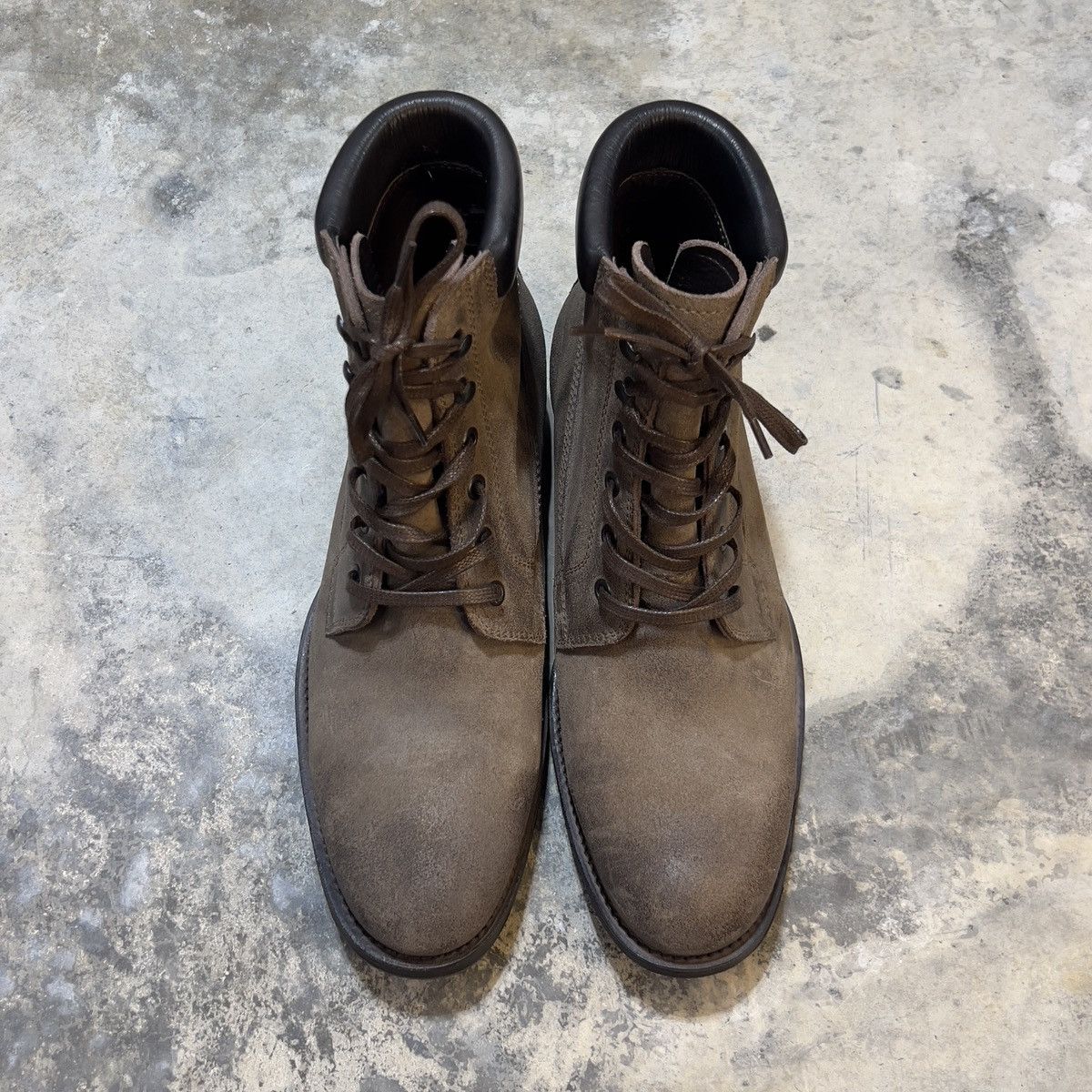 n.d.c. made by hand forester r hammer castoro leather handmade welted boots Size US 8.5 / EU 41-42 - 2 Thumbnail