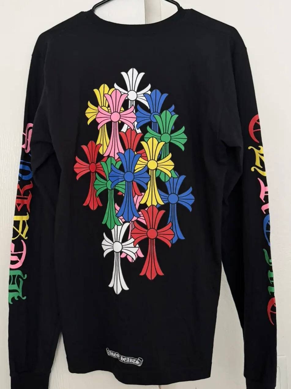 Chrome Hearts Chrome Hearts Multi Color Horseshoe Long Sleeve