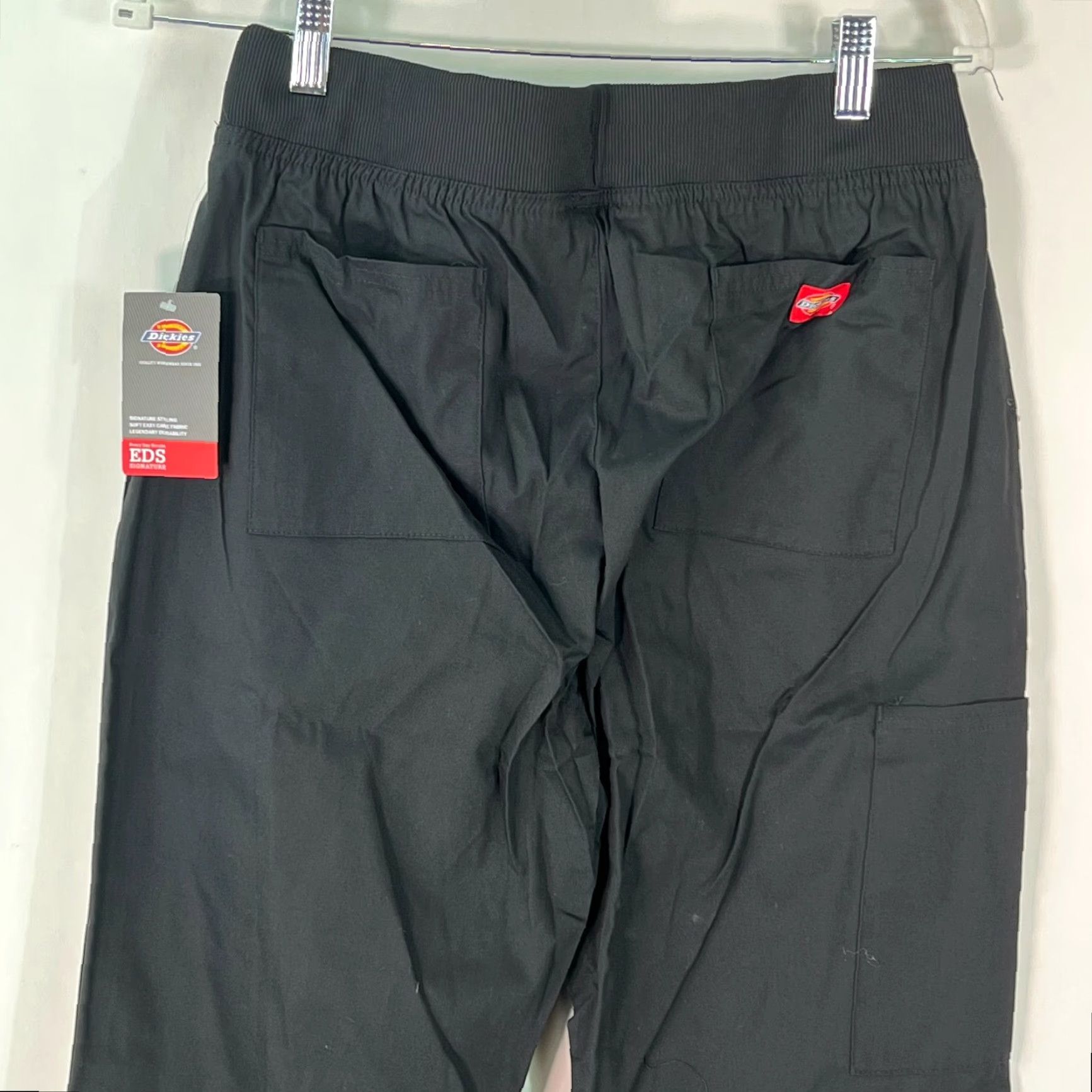 Dickies Dickies Scrub Pants Womens DK125 EDS Signature Tapered Leg Pull On Black Size M Size 32" / US 10 / IT 46 - 4 Thumbnail