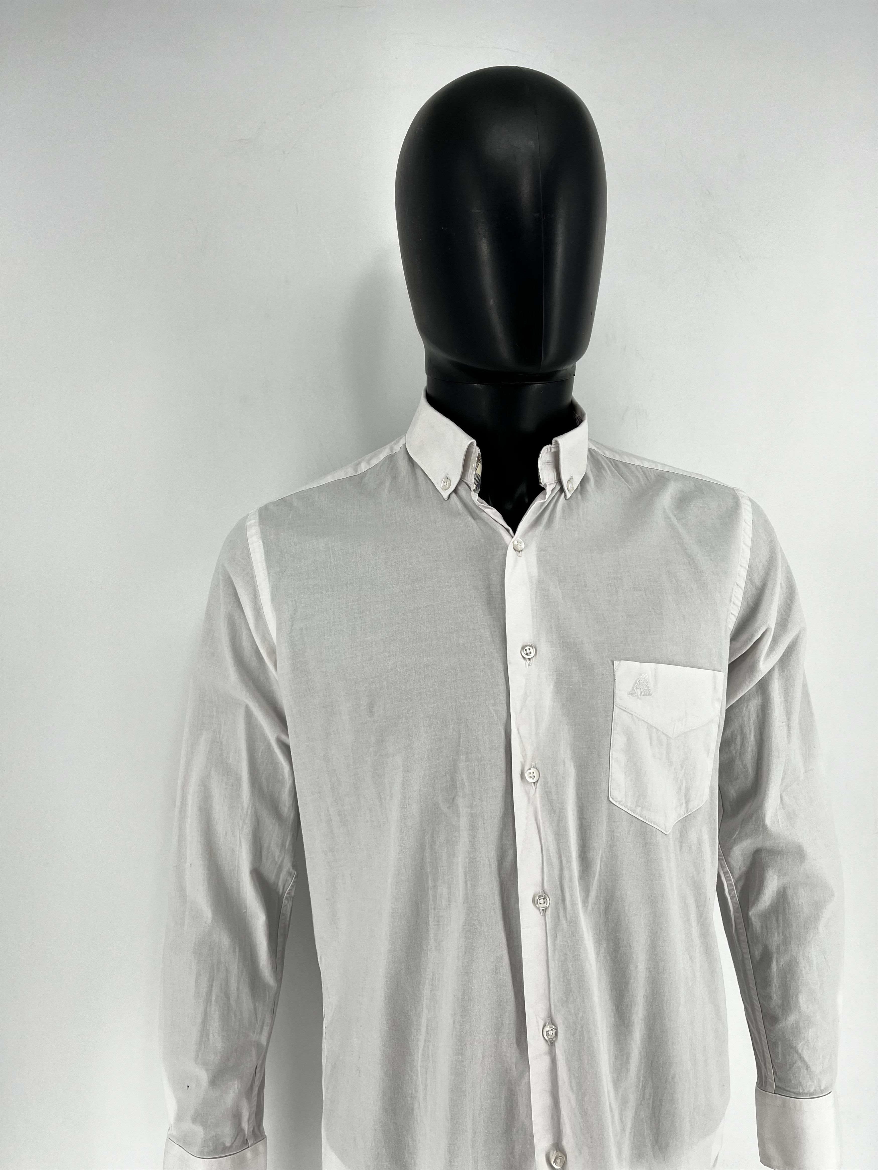 Aquascutum Mens Shirt Long Sleeve Aquascutum Vintage Size XL Size US XS / EU 42 / 0 - 3 Thumbnail